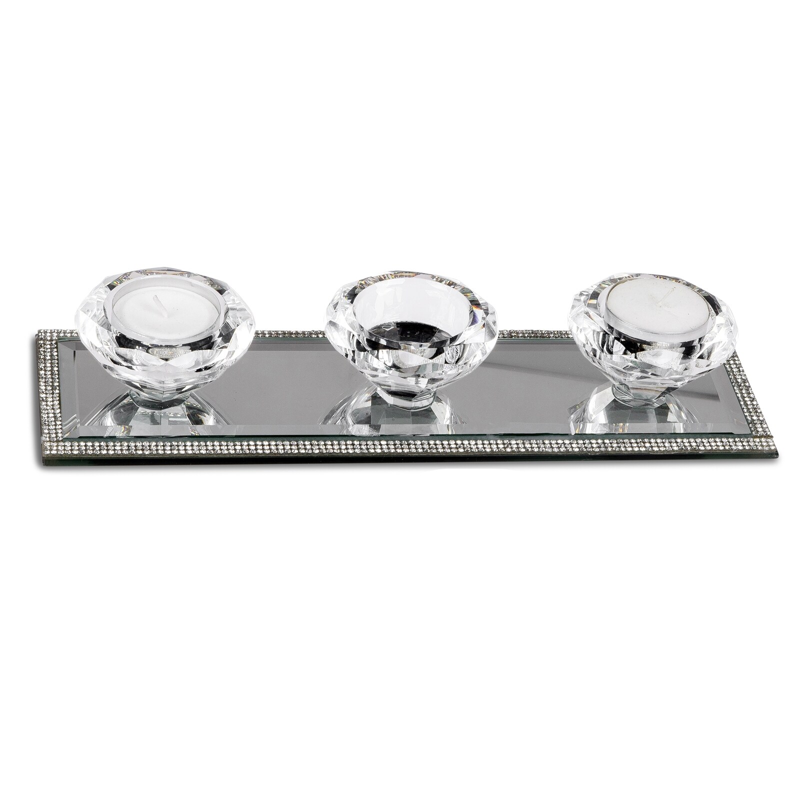 formano Teelichthalter 3 Kerzen MIRROR STONES - Bild 1