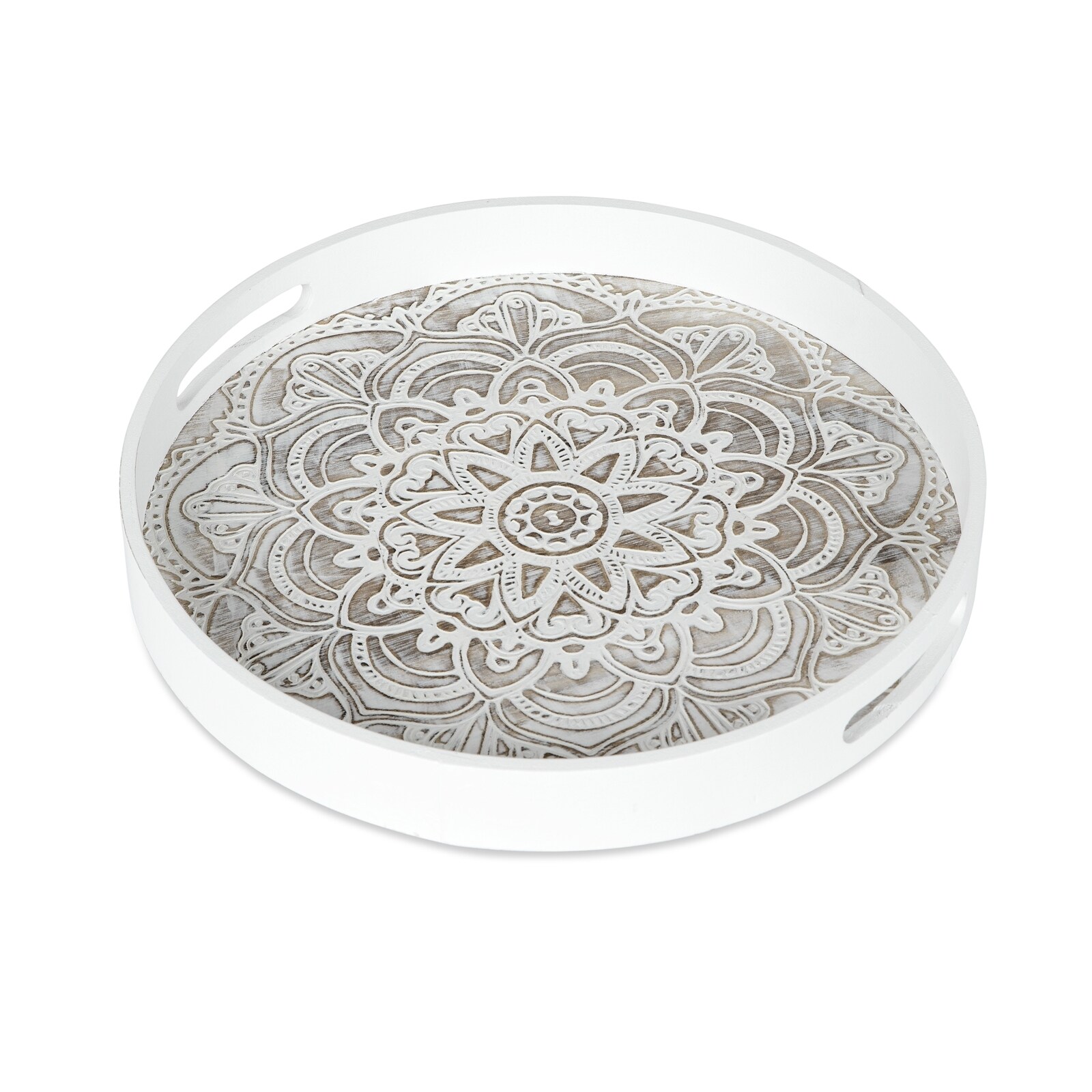 formano Deko Tablett Holz-Ornament - Bild 1