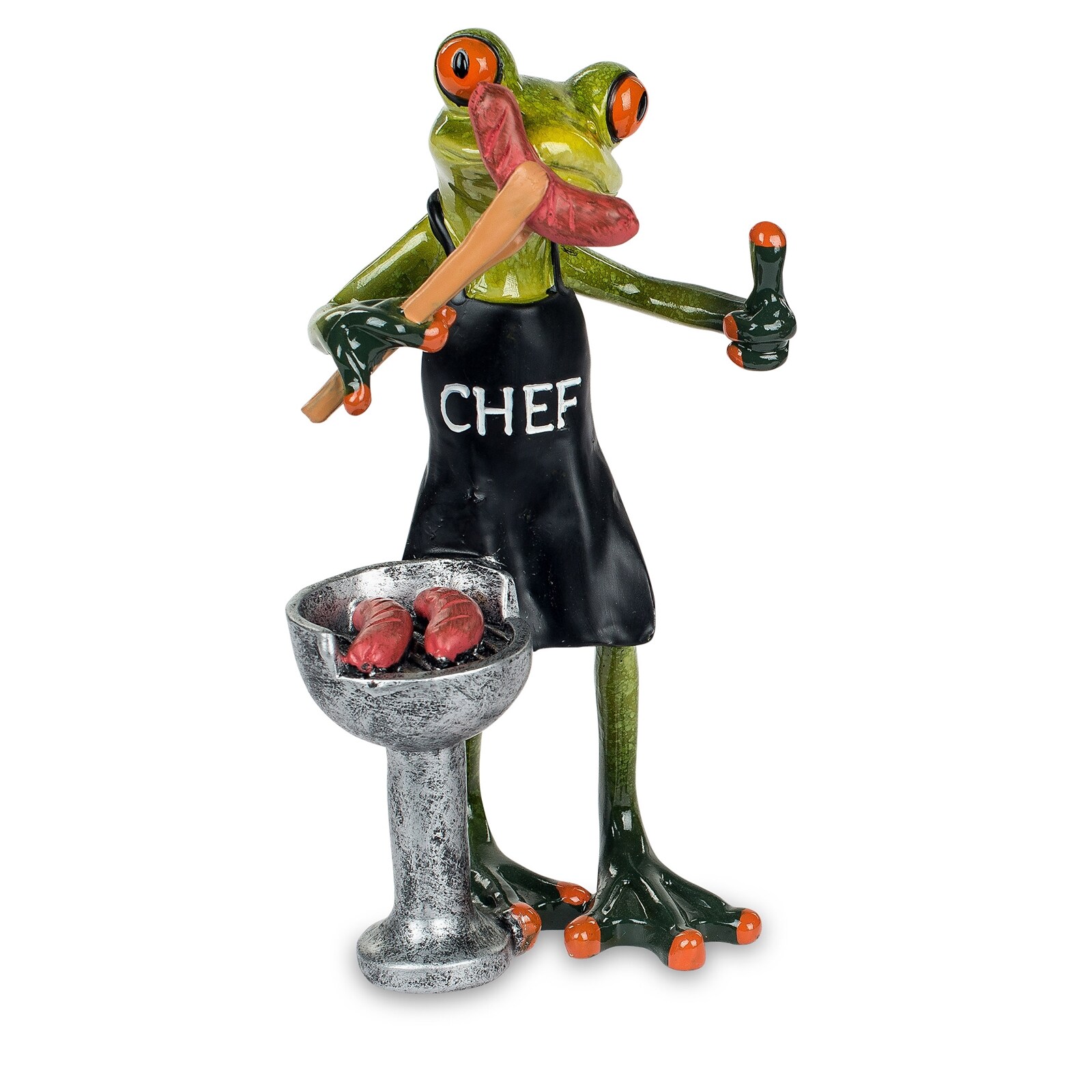 formano Dekofigur Frosch mit Grill - Bild 1