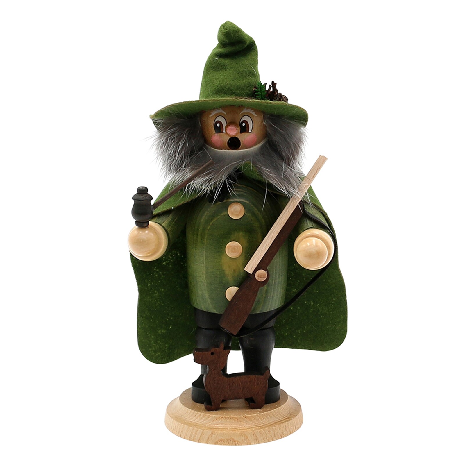 SIGRO R&auml;uchermann mit Umhang J&auml;ger Hubertus - Bild 1