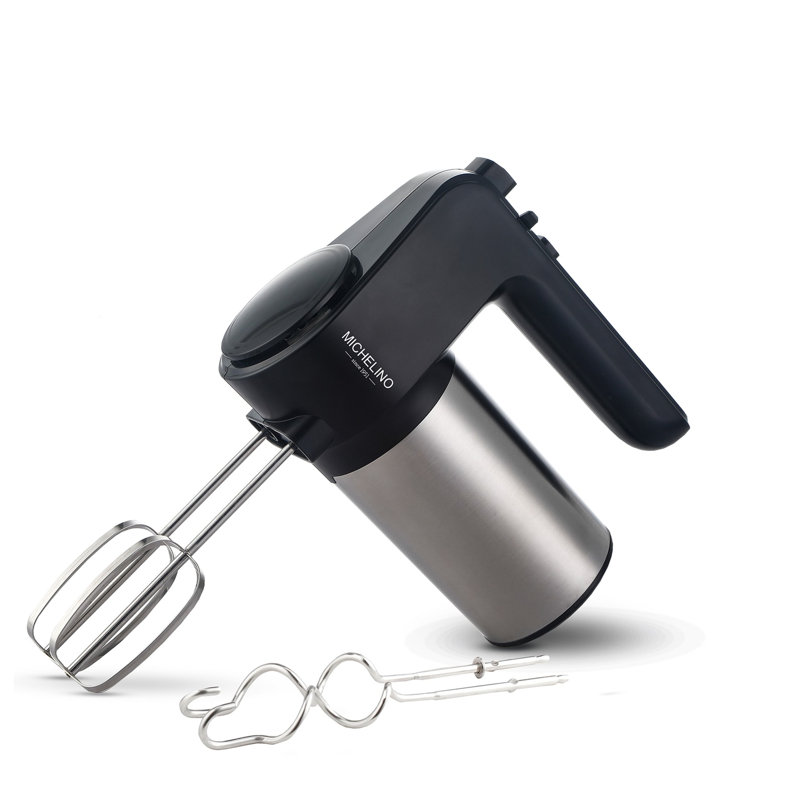 Michelino Handmixer mit Schneebesen und Knethaken - Bild 1