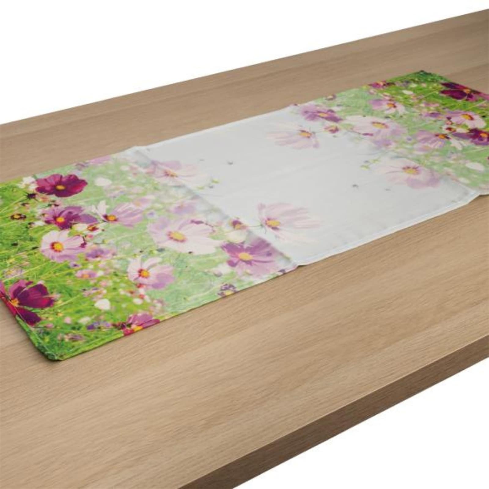 HTI-Living Tischl&auml;ufer 40 x 90 cm Malvenwiese - Bild 1