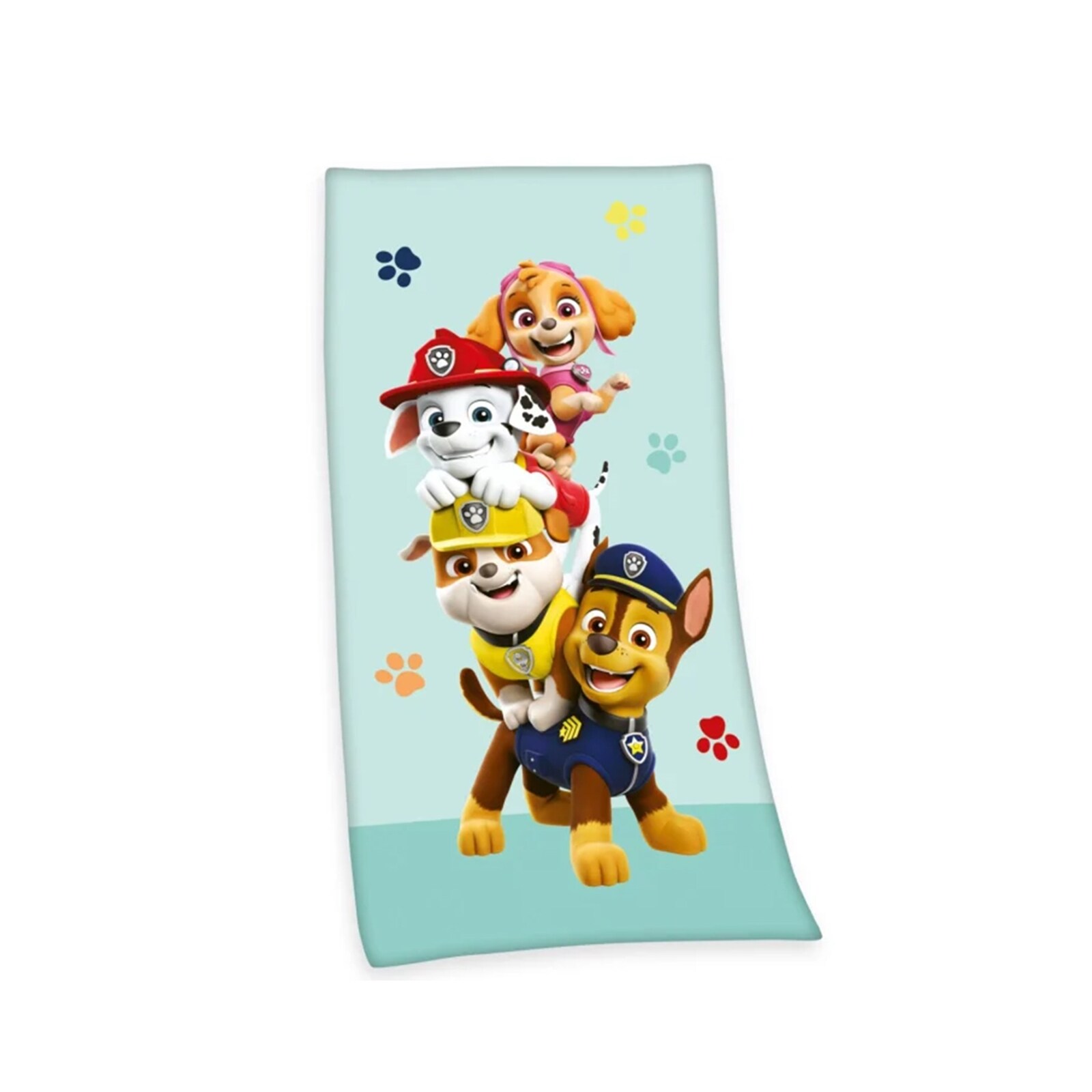 Telo Doccia Paw Patrol Per Bambini - 150x75 Cm, Cotone, Multicolore - Foto 8