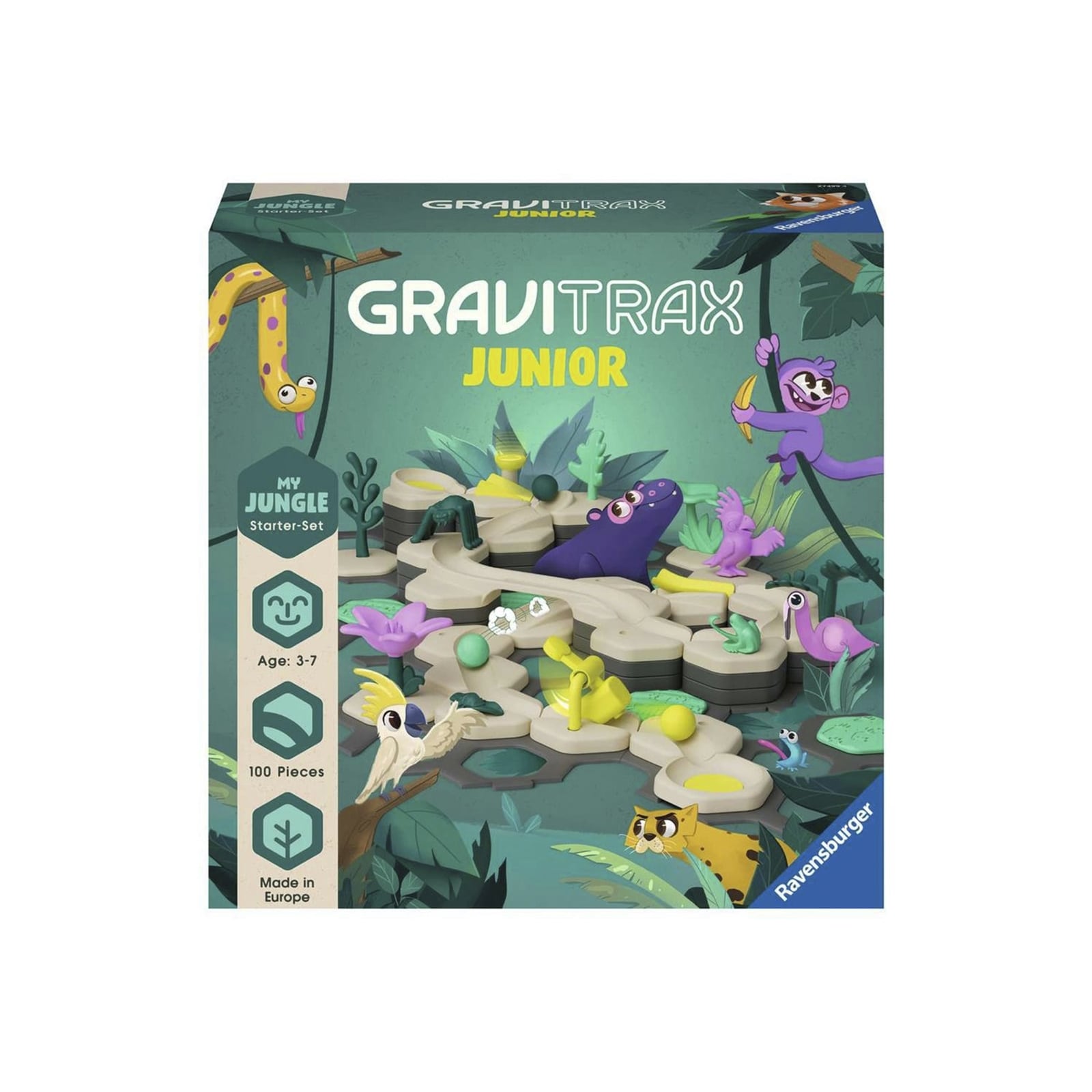 ravensburger GraviTrax Junior Starter Set 27499 Dschungel - Bild 1