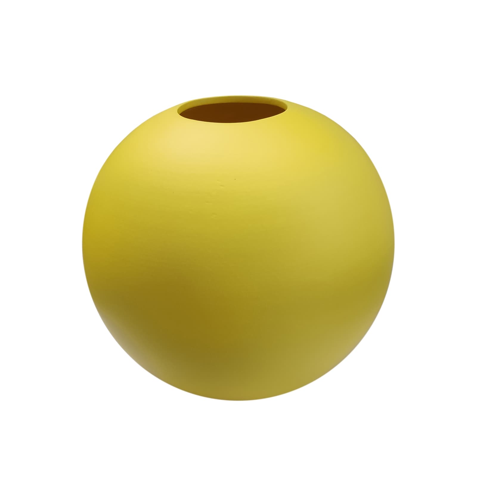 HTI-Living Kugelvase &Oslash; 25 cm Gelb - Bild 1