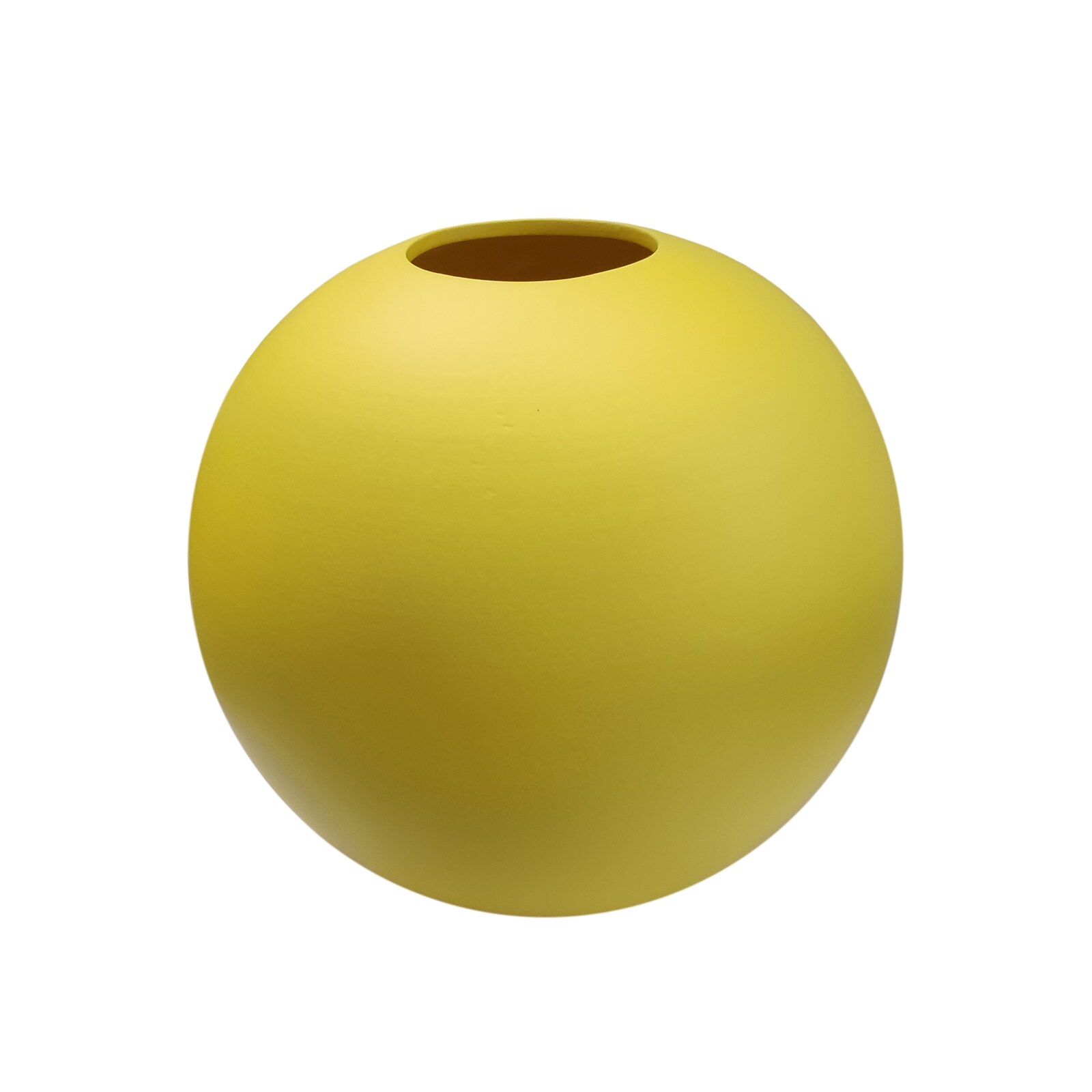 HTI-Living Kugelvase Ø 25 cm Gelb