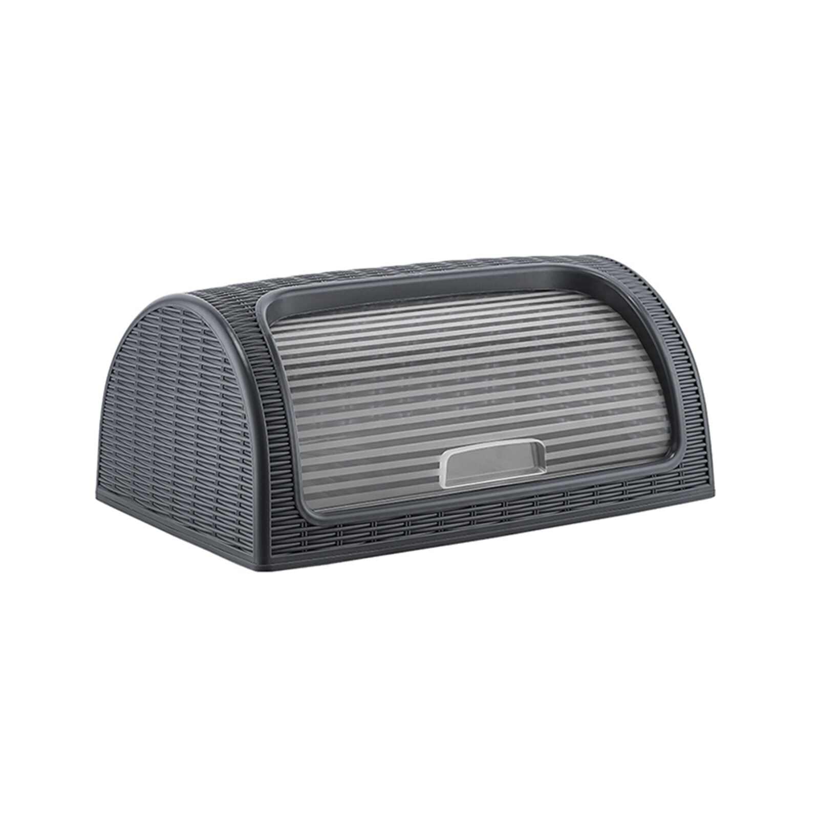 Michelino Brotkasten in Rattanoptik Anthrazit - Bild 1