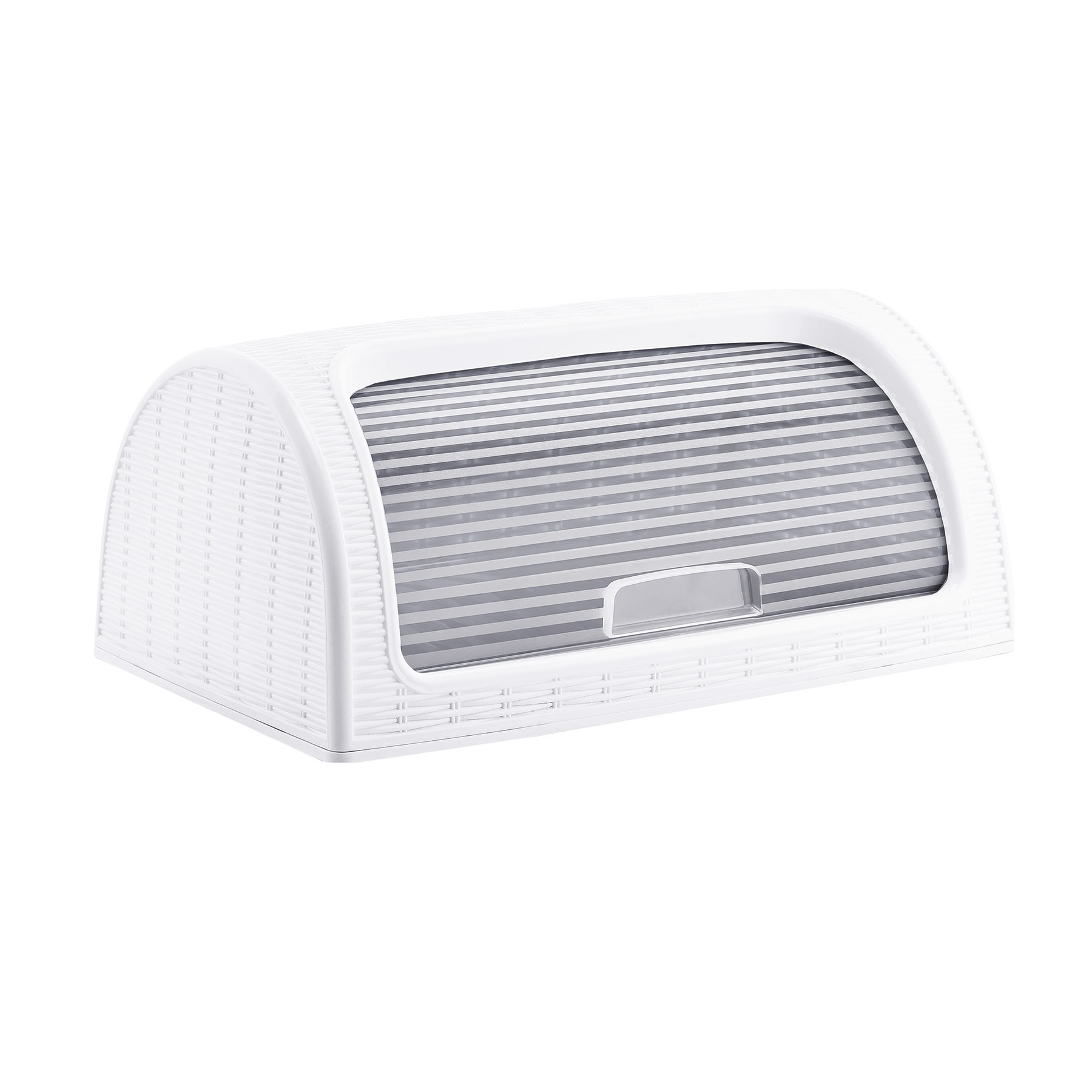 Michelino Brotkasten in Rattanoptik Wei&szlig; - Bild 1