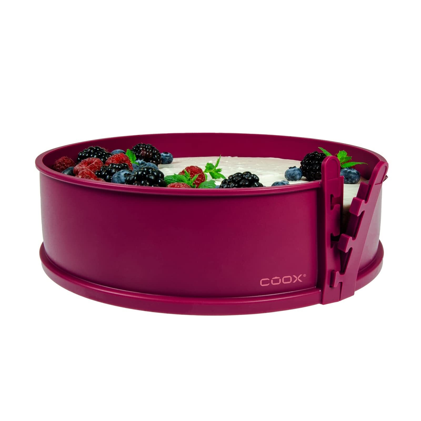 Coox Springform Ø 26 cm mit Servierplatte Rot | 04260191683277