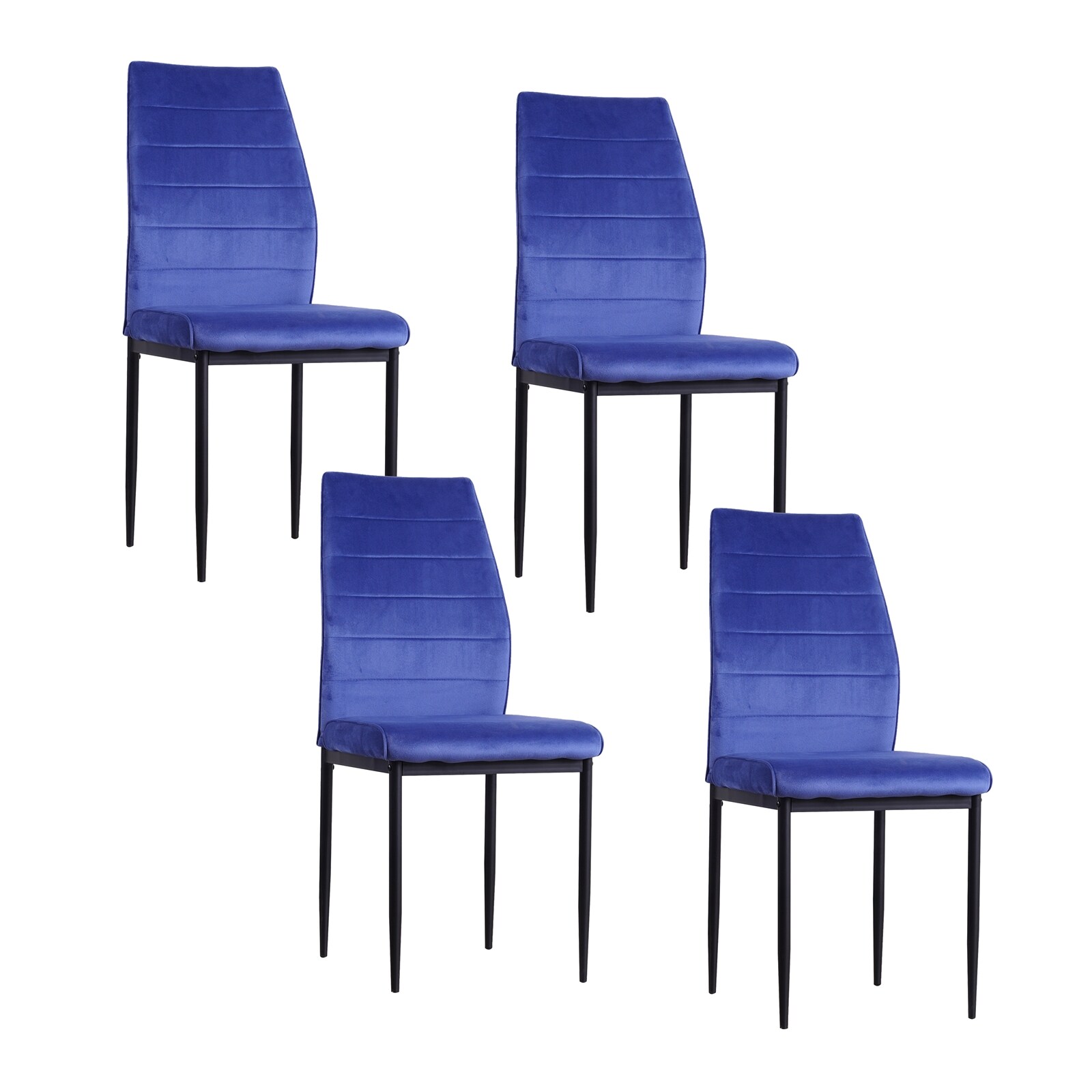 HTI-Living Stuhl Madison Velvet Blau