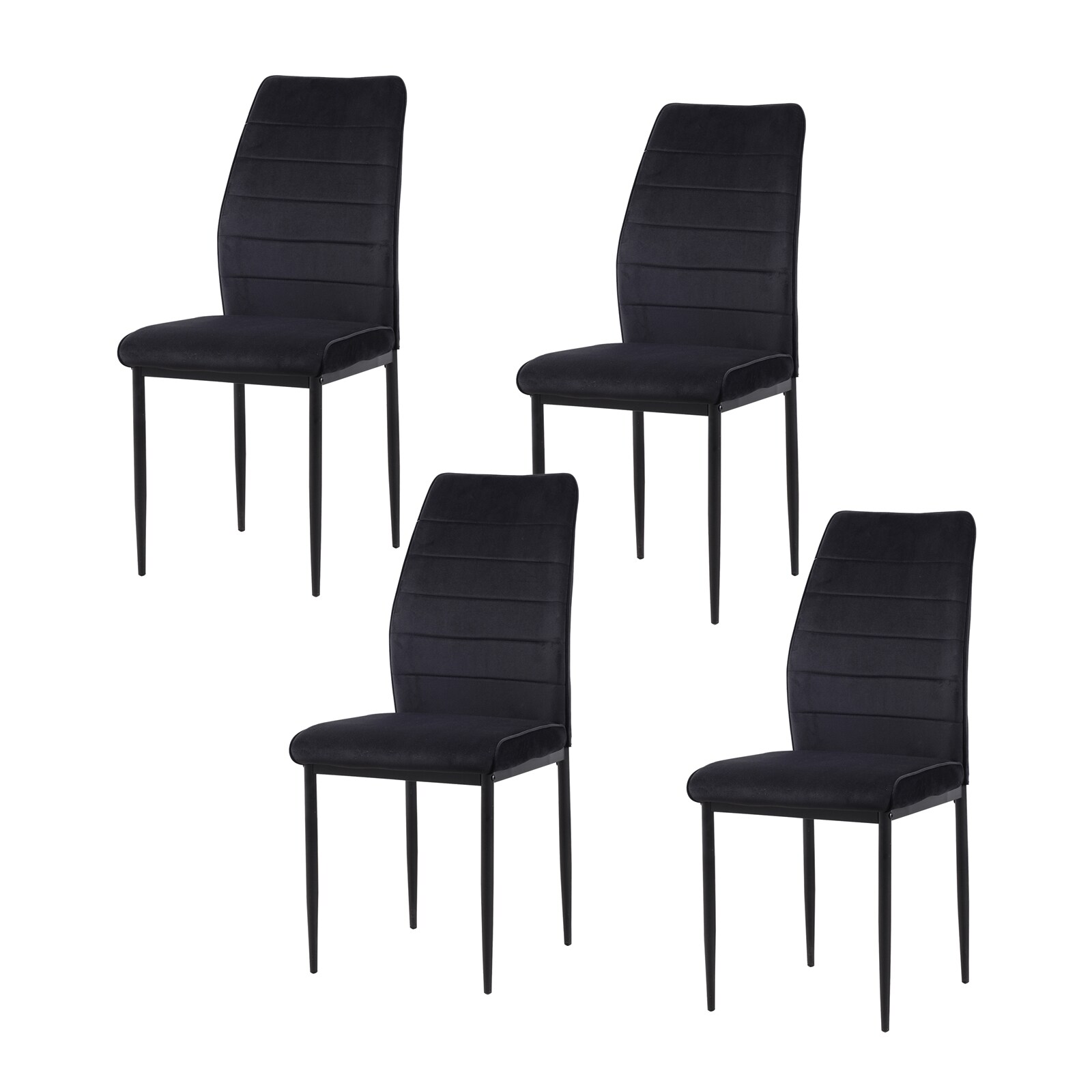 HTI-Living Stuhl Madison Velvet Schwarz | 04251312962975
