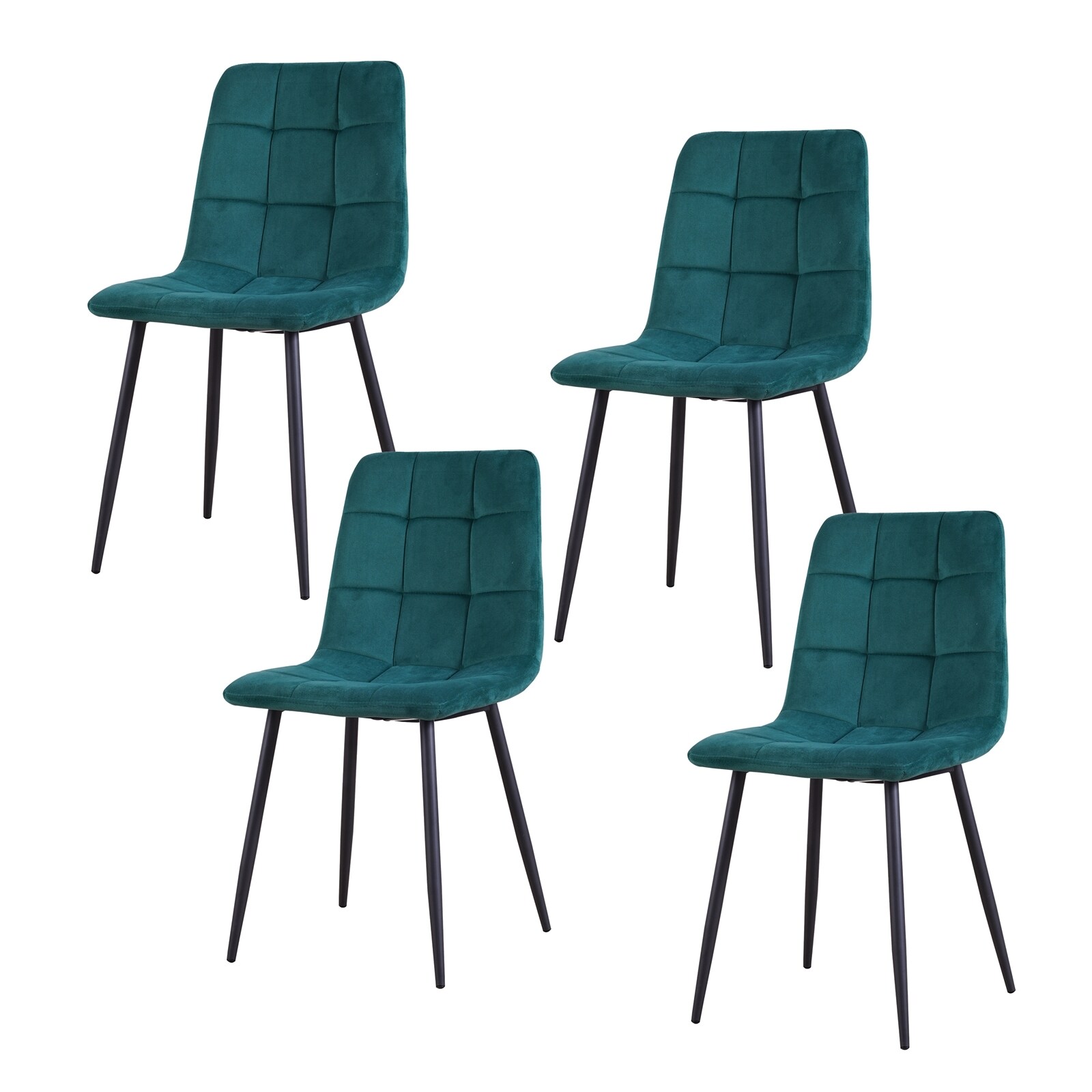 HTI-Living Stuhl Mesa Velvet Gr&uuml;n - Bild 1