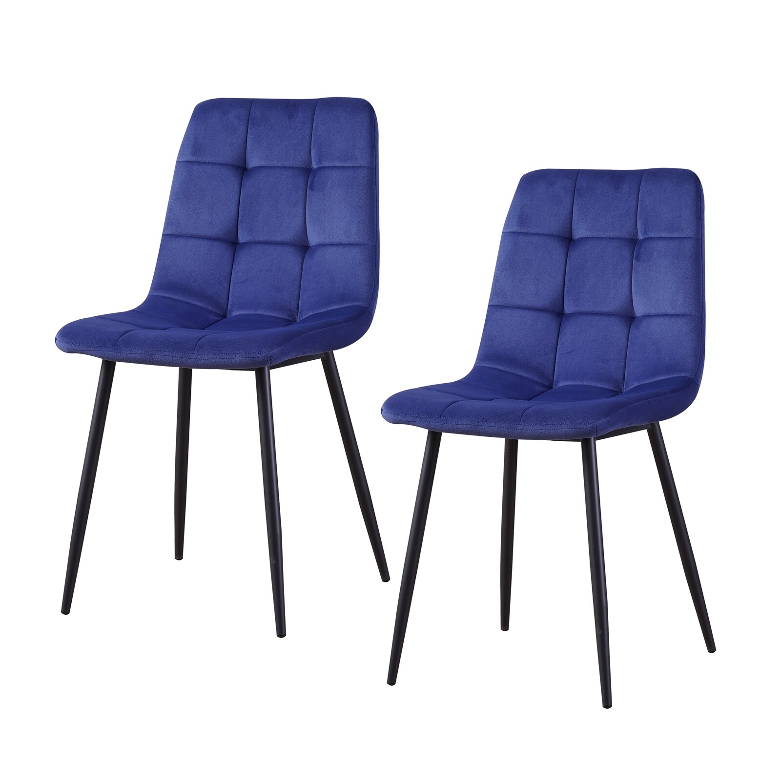 HTI-Living Stuhl Mesa Velvet Blau - Bild 1