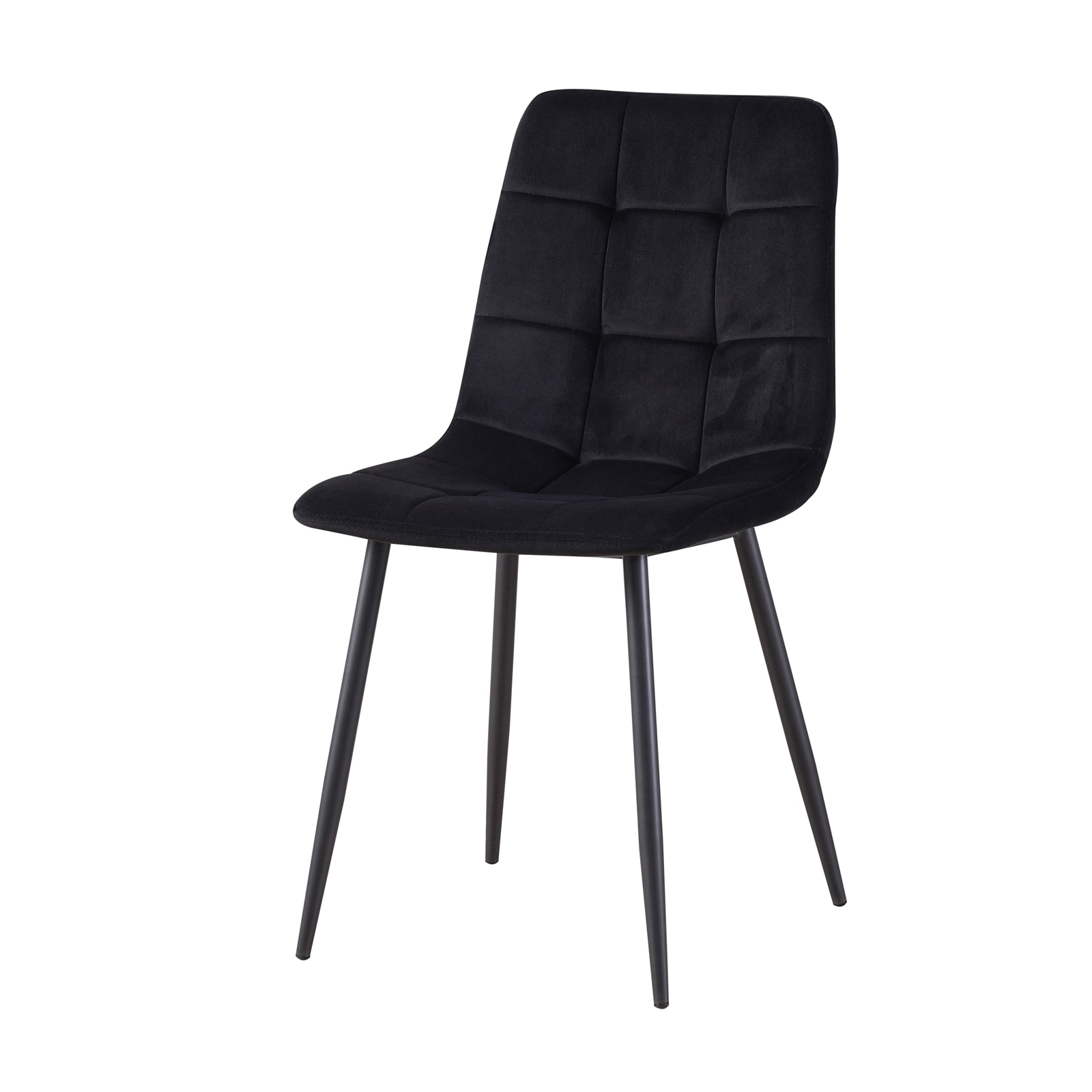 HTI-Living Stuhl Mesa Velvet Schwarz - Bild 1