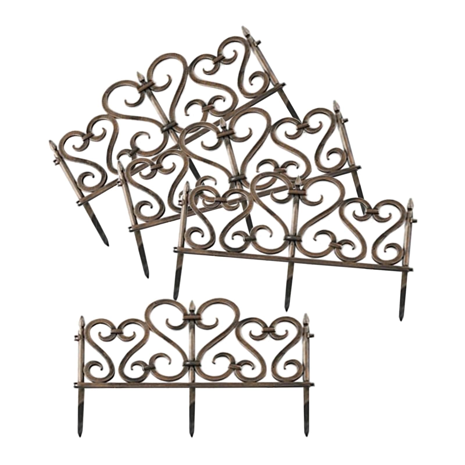 HTI-Living Zierzaun Romantik 4-teilig Nessa - Bild 1