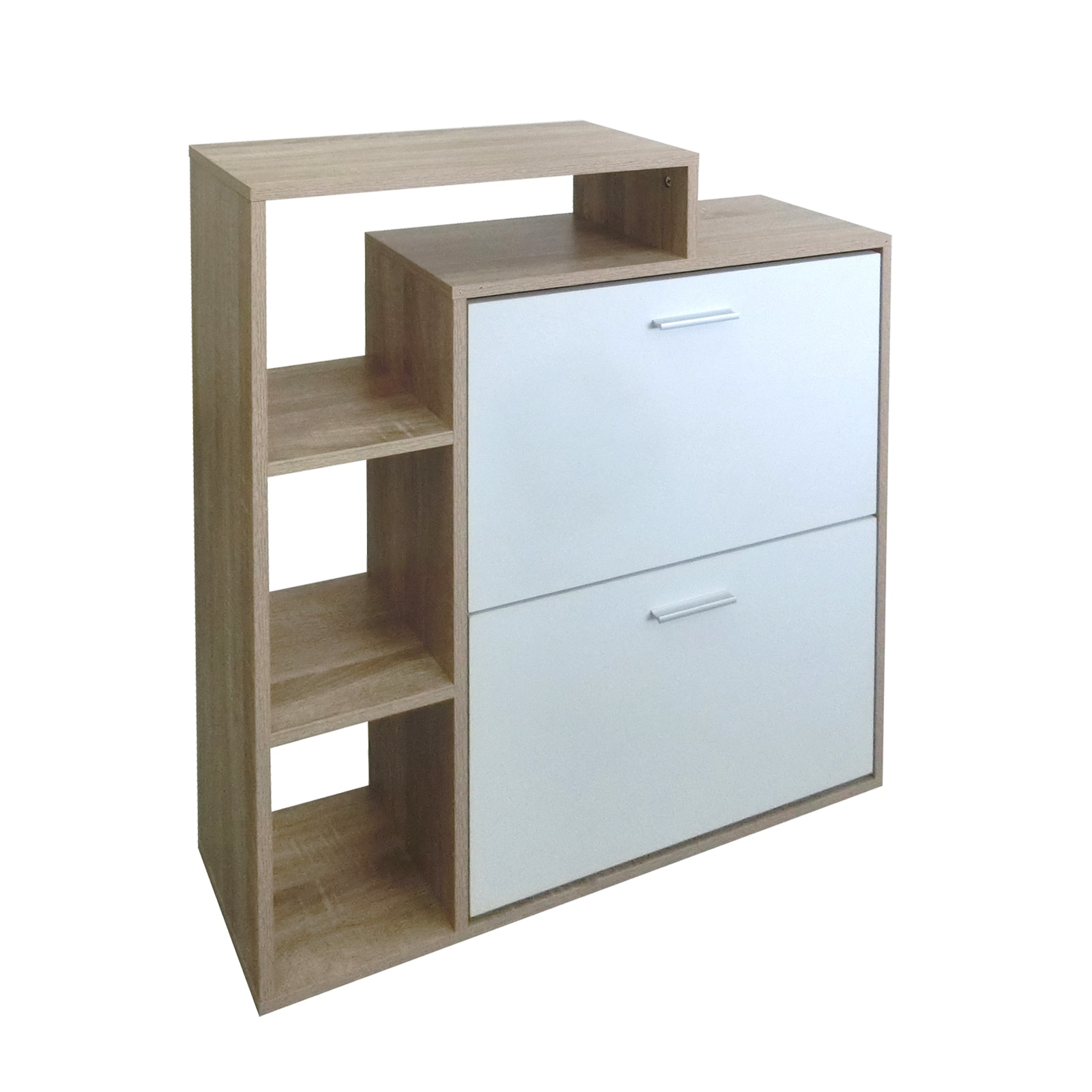 HTI-Living Schuhschrank Lisa Sonoma-Wei&szlig; - Bild 1