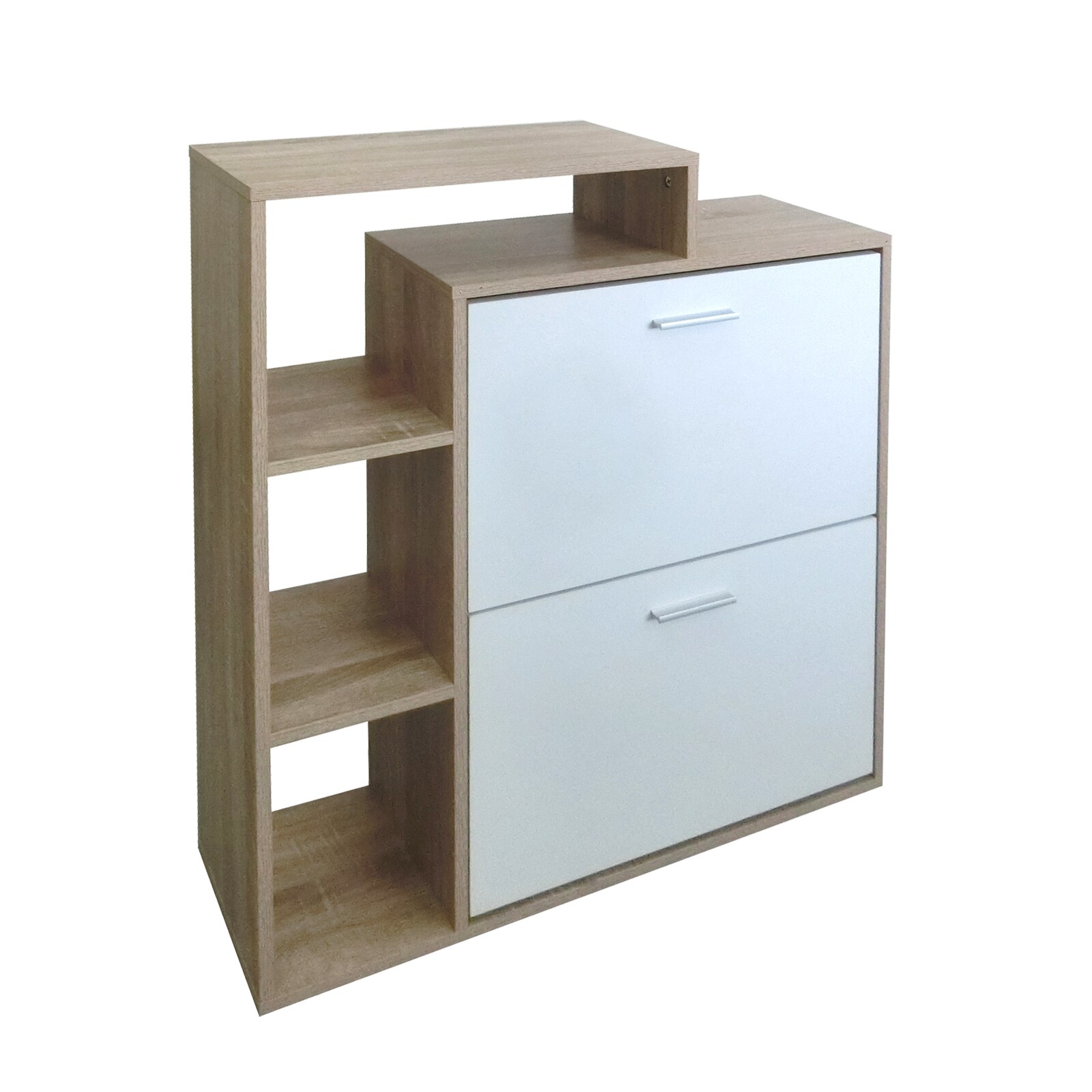 HTI-Living Schuhschrank Lisa Sonoma-Weiß