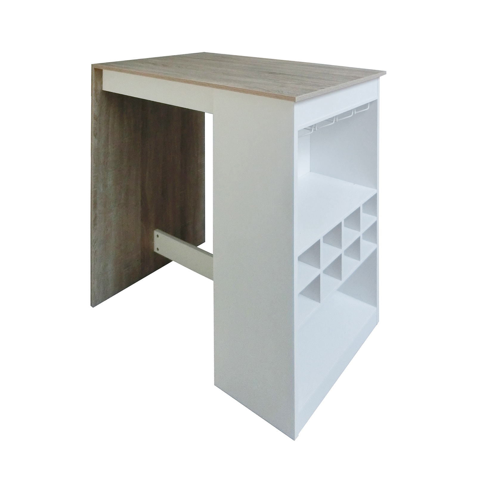 HTI-Living K&uuml;chenbar Lisa Sonoma Wei&szlig; - Bild 1