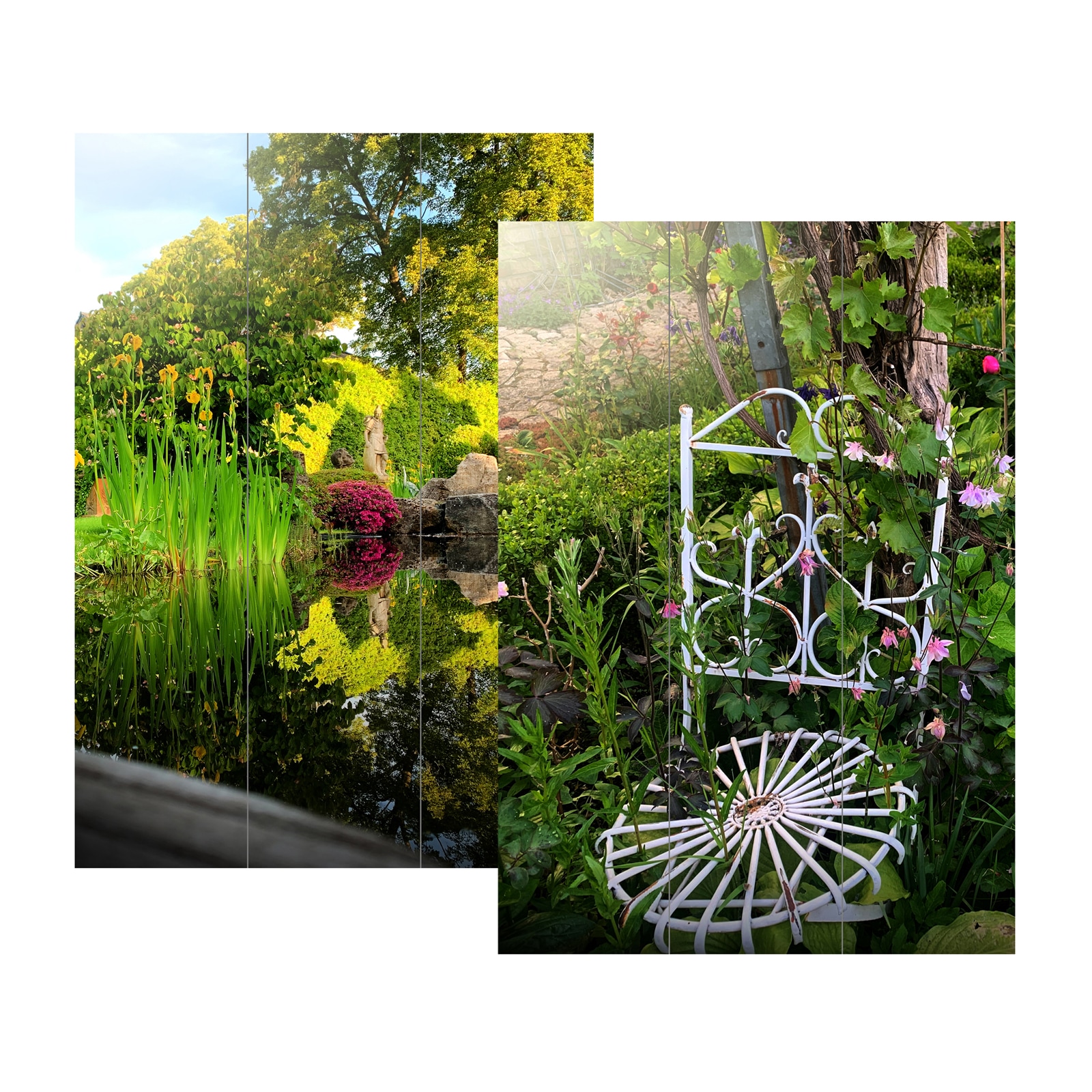 HTI-Living Paravent Garten - Bild 1