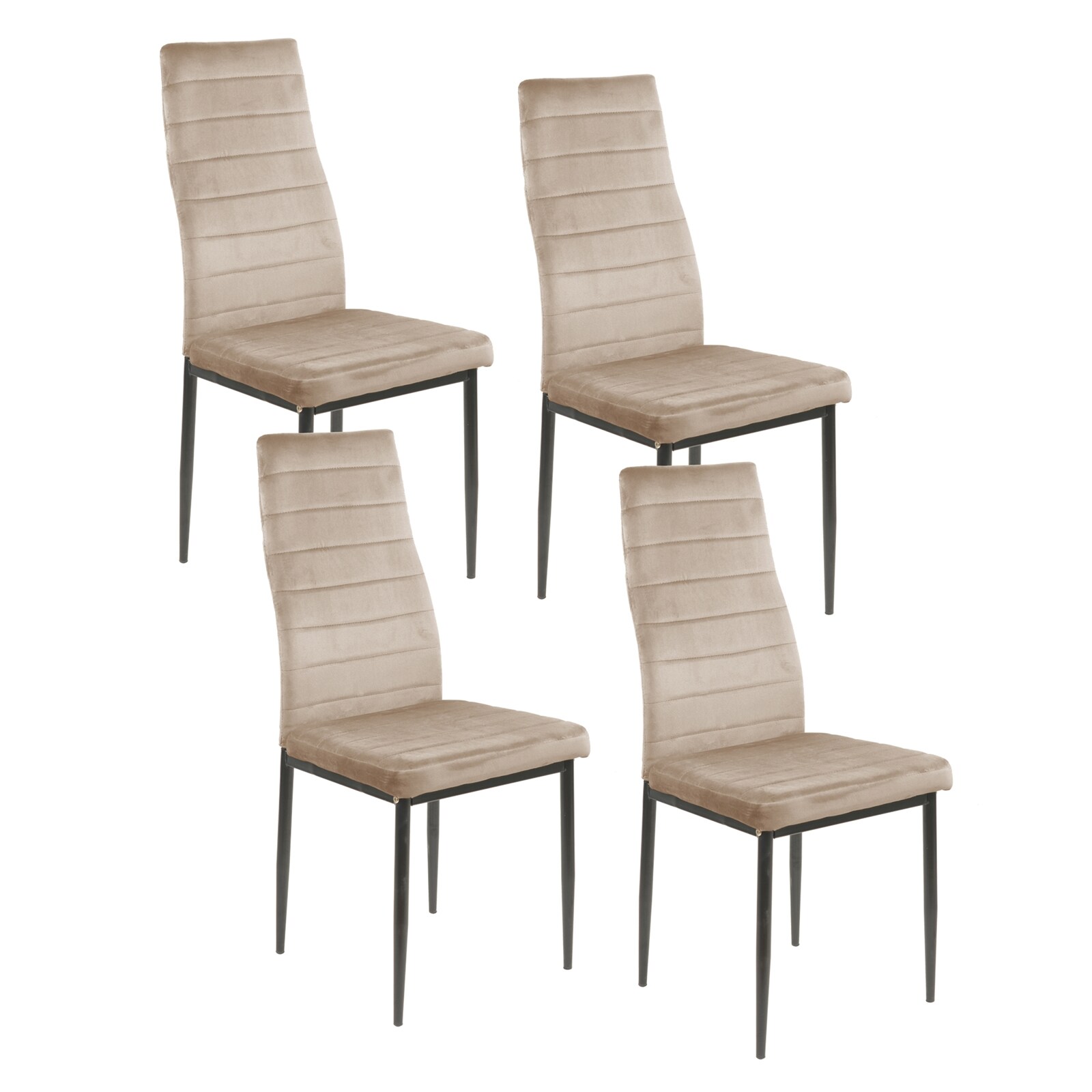 HTI-Living Stuhl Memphis Velvet Creme - Bild 1