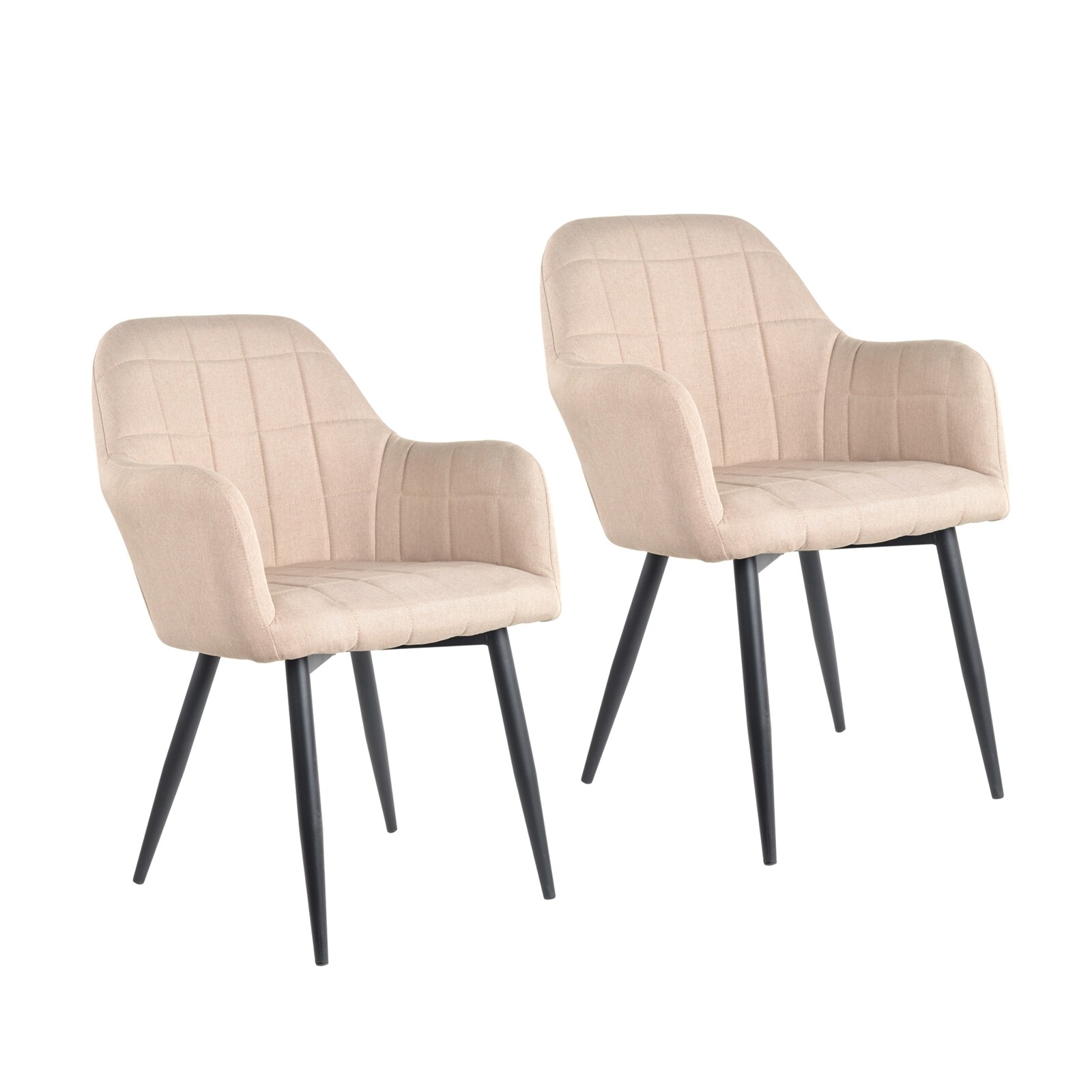 HTI-Living Stuhl Albany Webstoff Beige - Bild 1