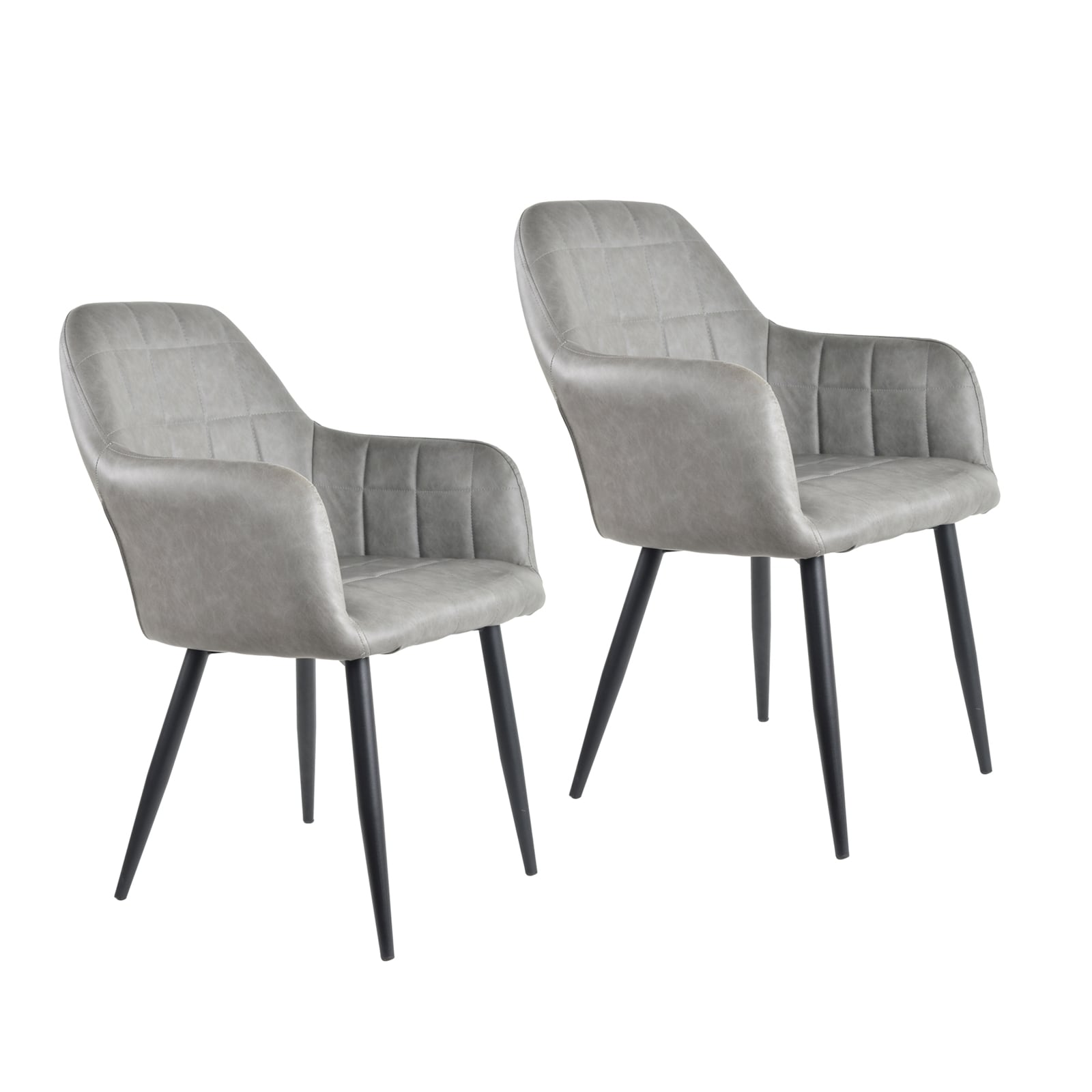 HTI-Living Stuhl Albany Vintage Antikgrau - Bild 1