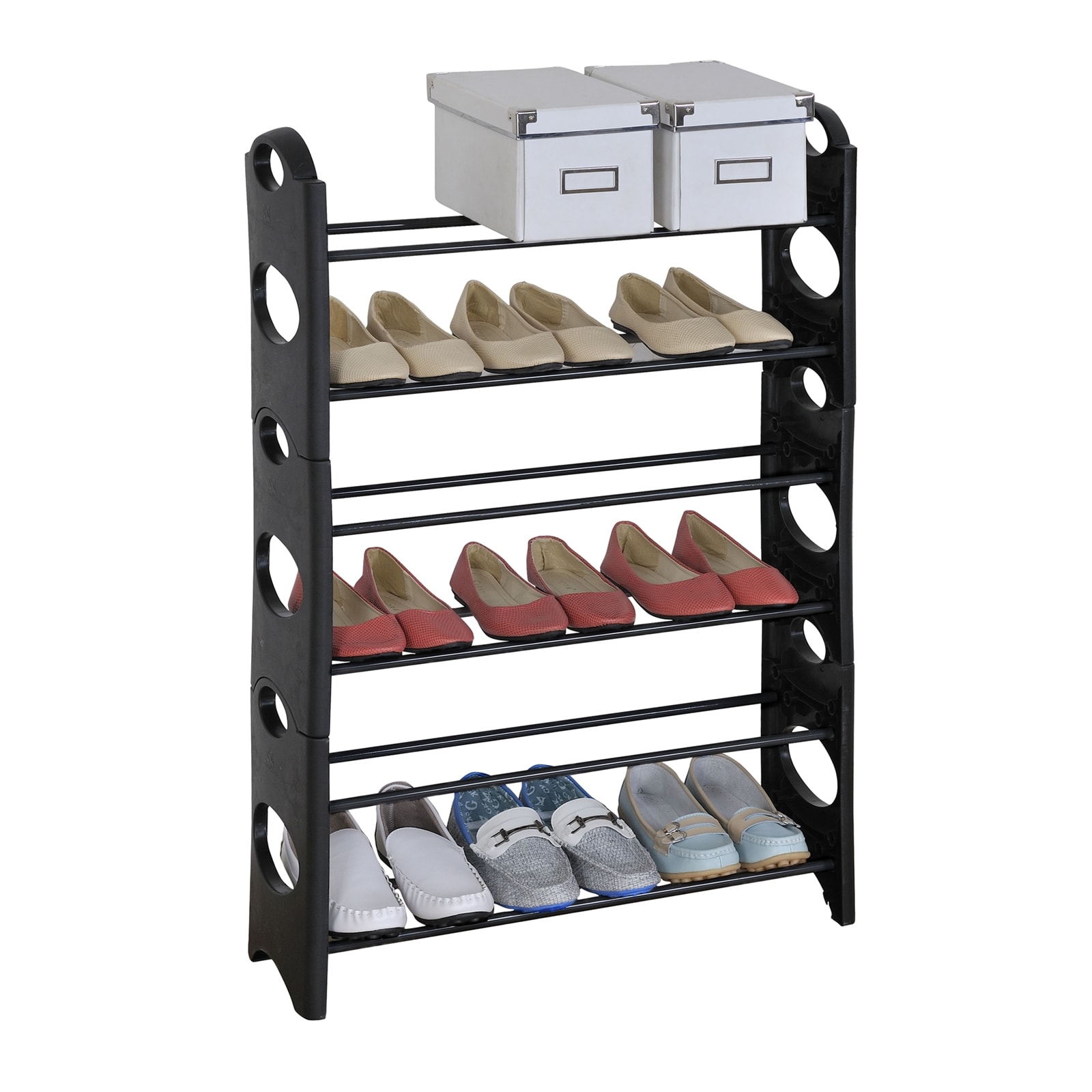 HTI-Living Schuhregal 6 Ebenen Lena - Bild 1