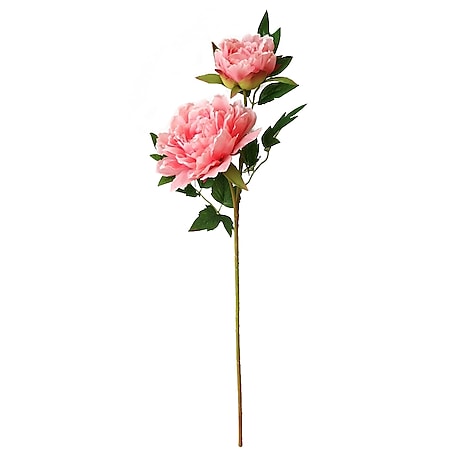 HTI-Living Pfingstrose Rosa 71 cm Kunstblume Flora - Bild 1