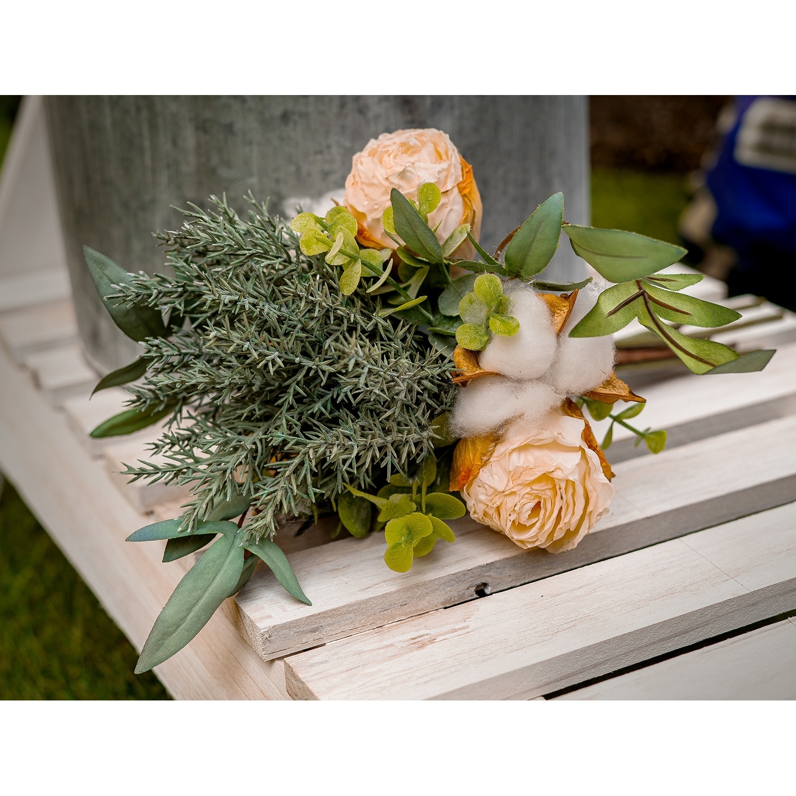 HTI-Living Kunstblume Fr&uuml;hlingsstrau&szlig; Flora - Bild 1