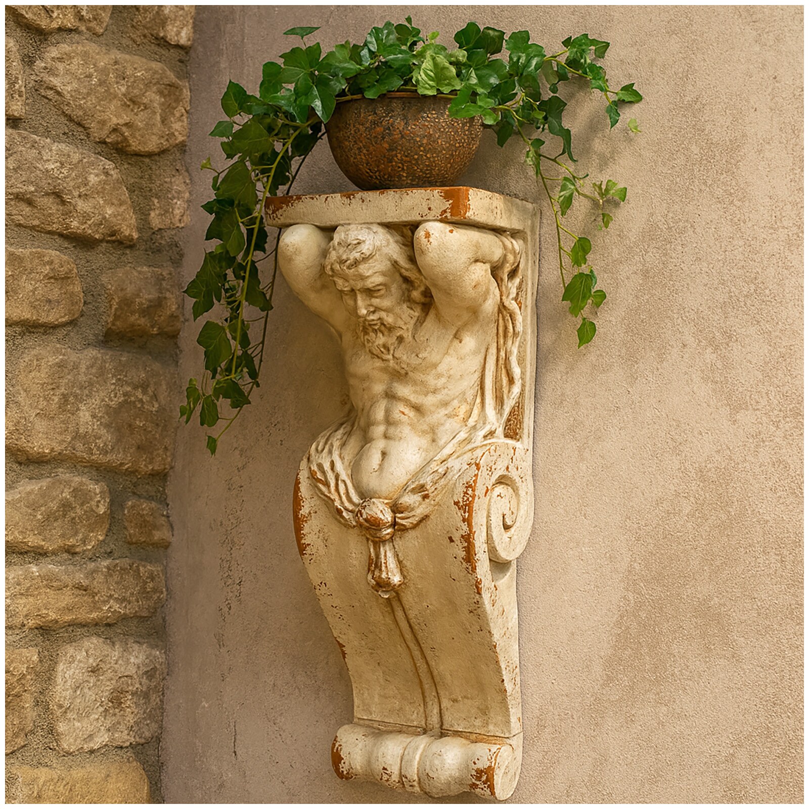 HTI-Living Wandkonsole Apollon Figur Hephaistos - Bild 1