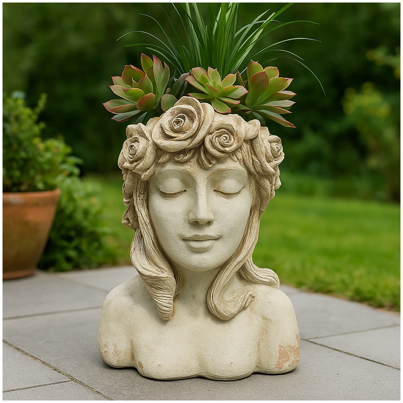 HTI-Living Pflanzgef&auml;&szlig; Apollon B&uuml;ste Aphrodite - Bild 1