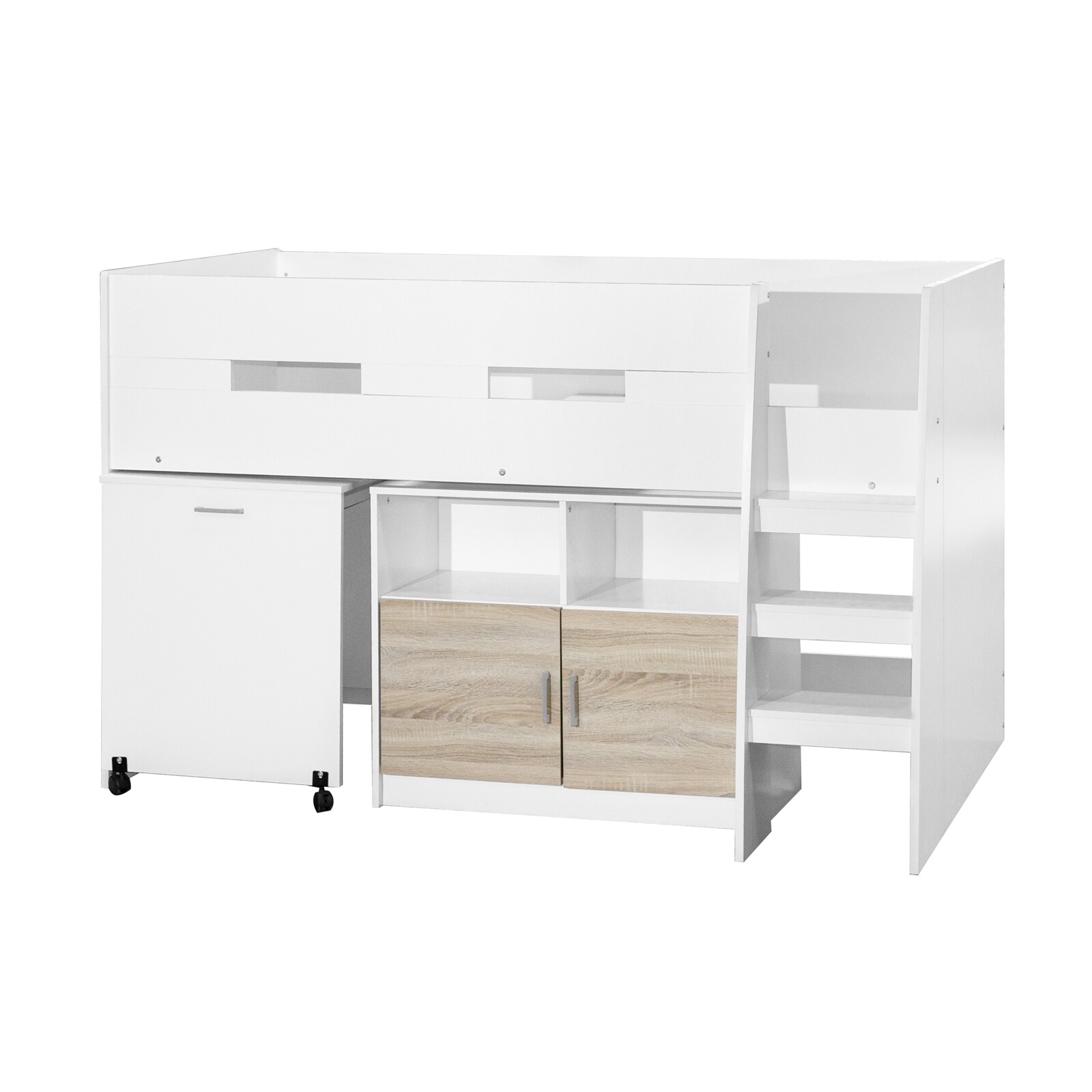 HTI-Living Hochbett Luisa wei&szlig; - Bild 1