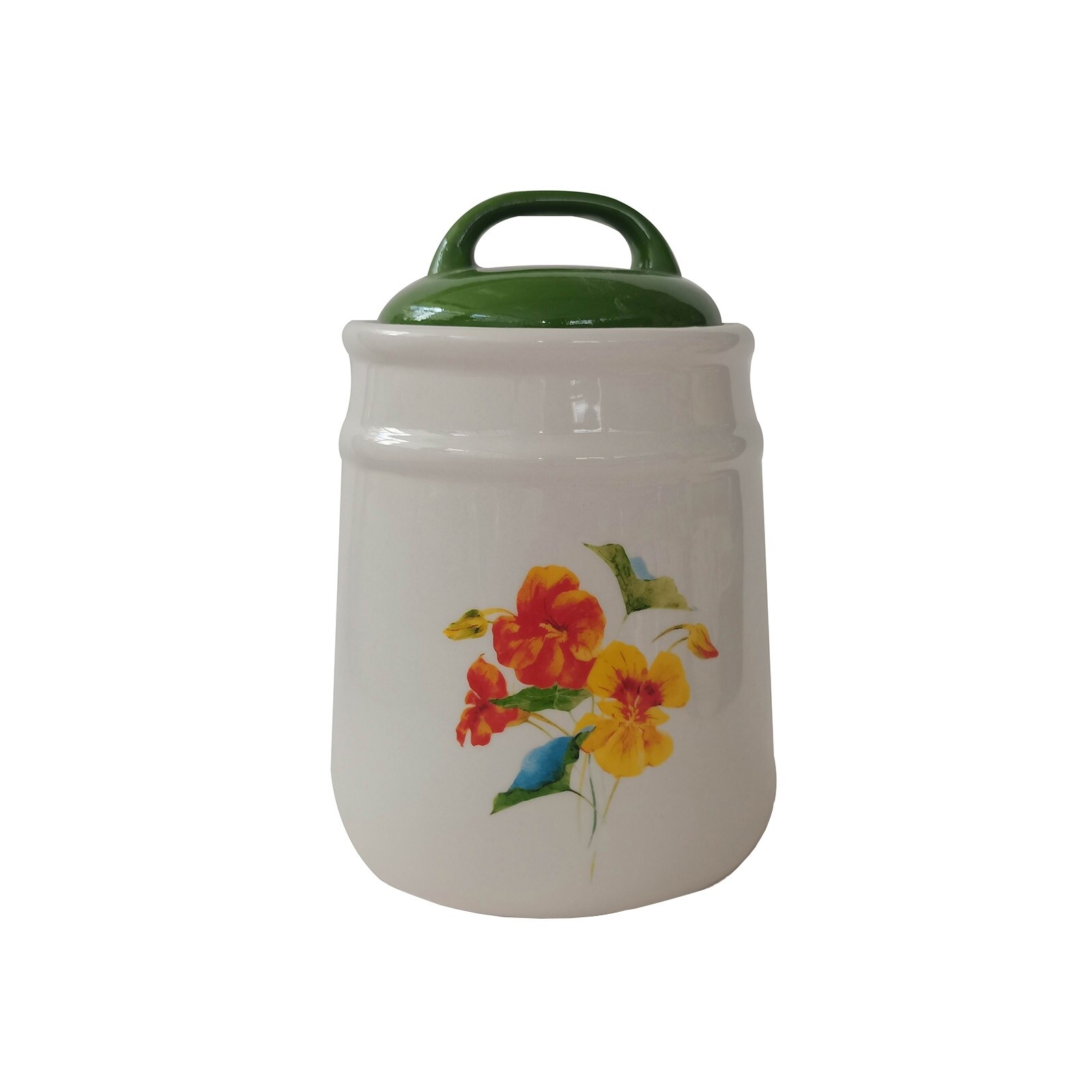 neuetischkultur Vorratsdose 1,09 Liter Keramik gemustert - Bild 1