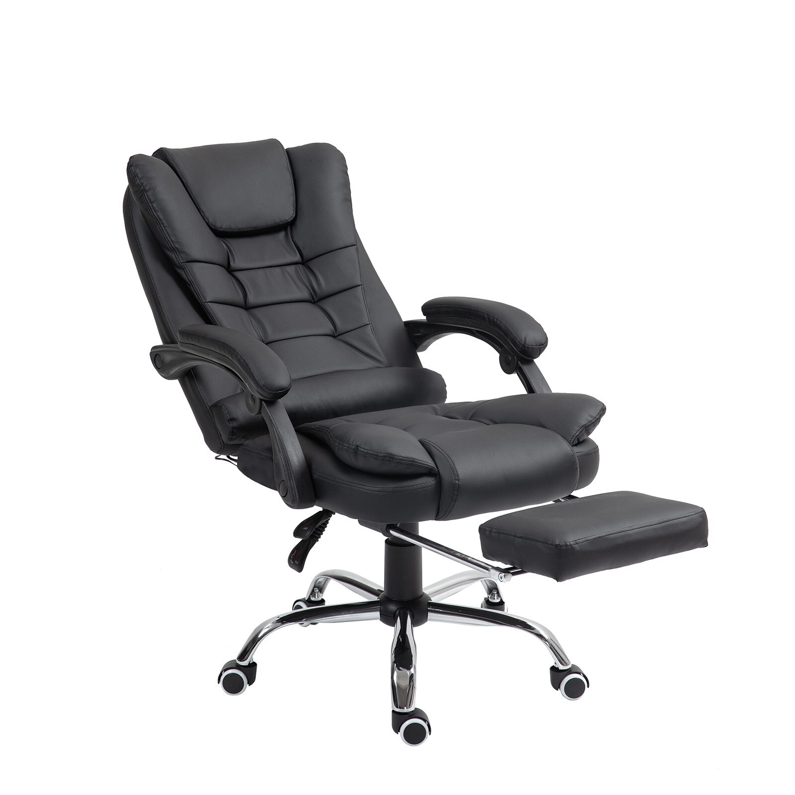 HTI-Living B&uuml;rostuhl mit Fu&szlig;st&uuml;tze und Massagefunktion - Bild 1