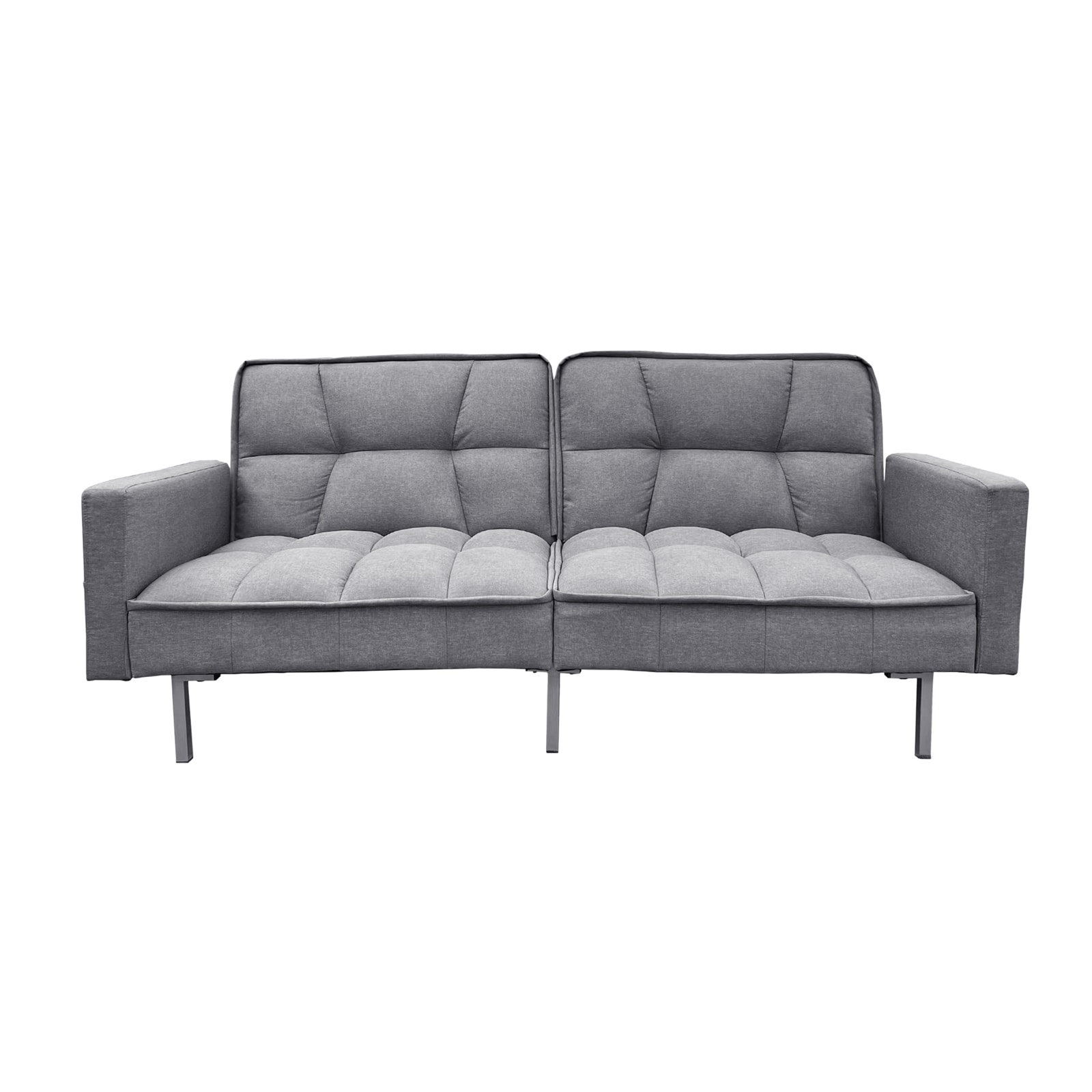 HTI-Living Schlafsofa Brigga Leinen Grau - Bild 1
