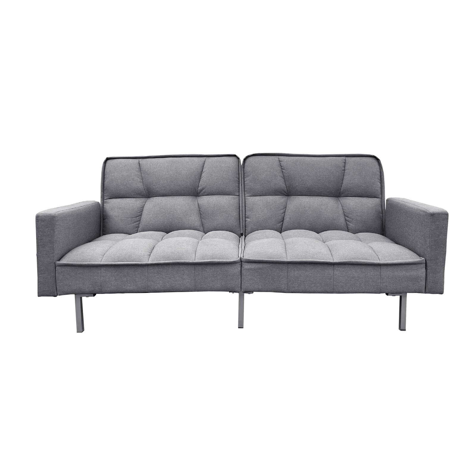 HTI-Living Schlafsofa Brigga Leinen Grau