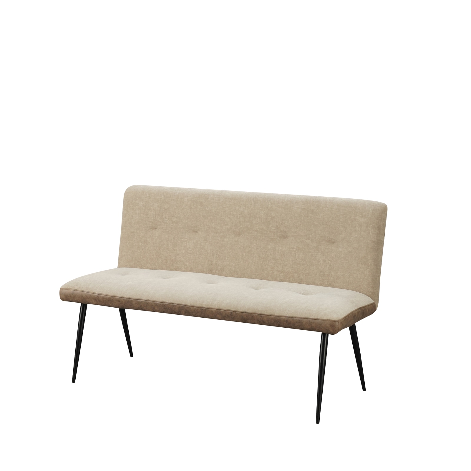 HTI-Living Bank 3-Sitzer Taupe Joschka - Bild 1