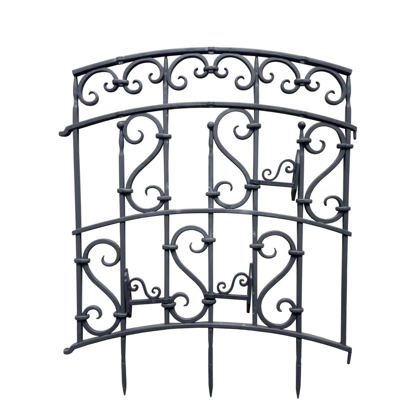 HTI-Living Rankgitter mit Ornamenten Nessa Schwarz - Bild 1