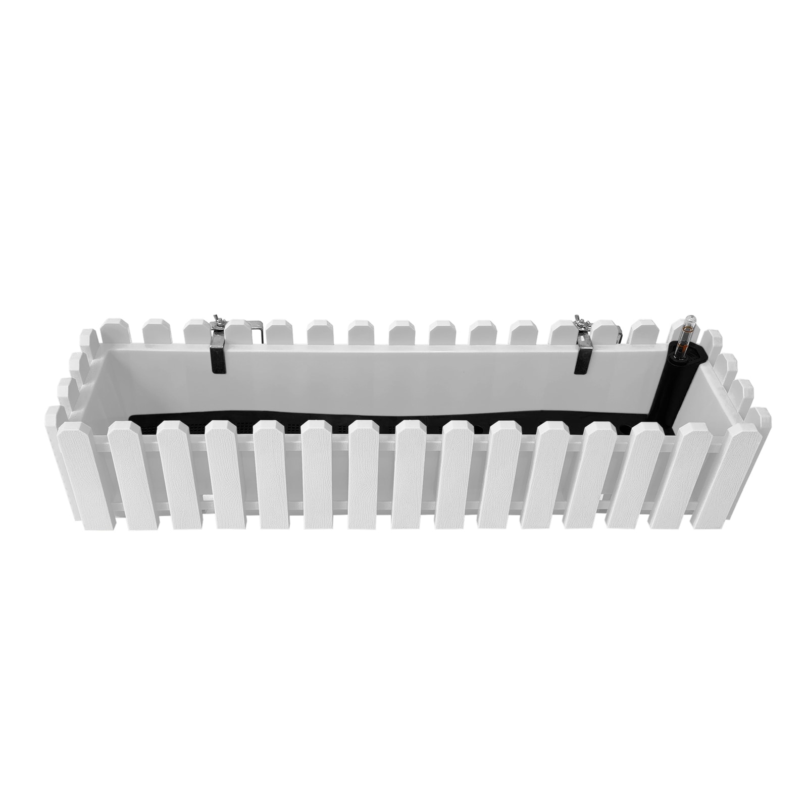 HTI-Living Blumenkasten mit Wasserspeicher Nessa 75 cm Wei&szlig; - Bild 1