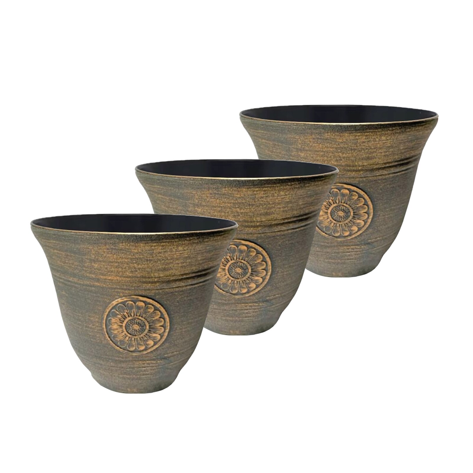 HTI-Living Blumentopf Nessa Sonne 3er-Set - Bild 1