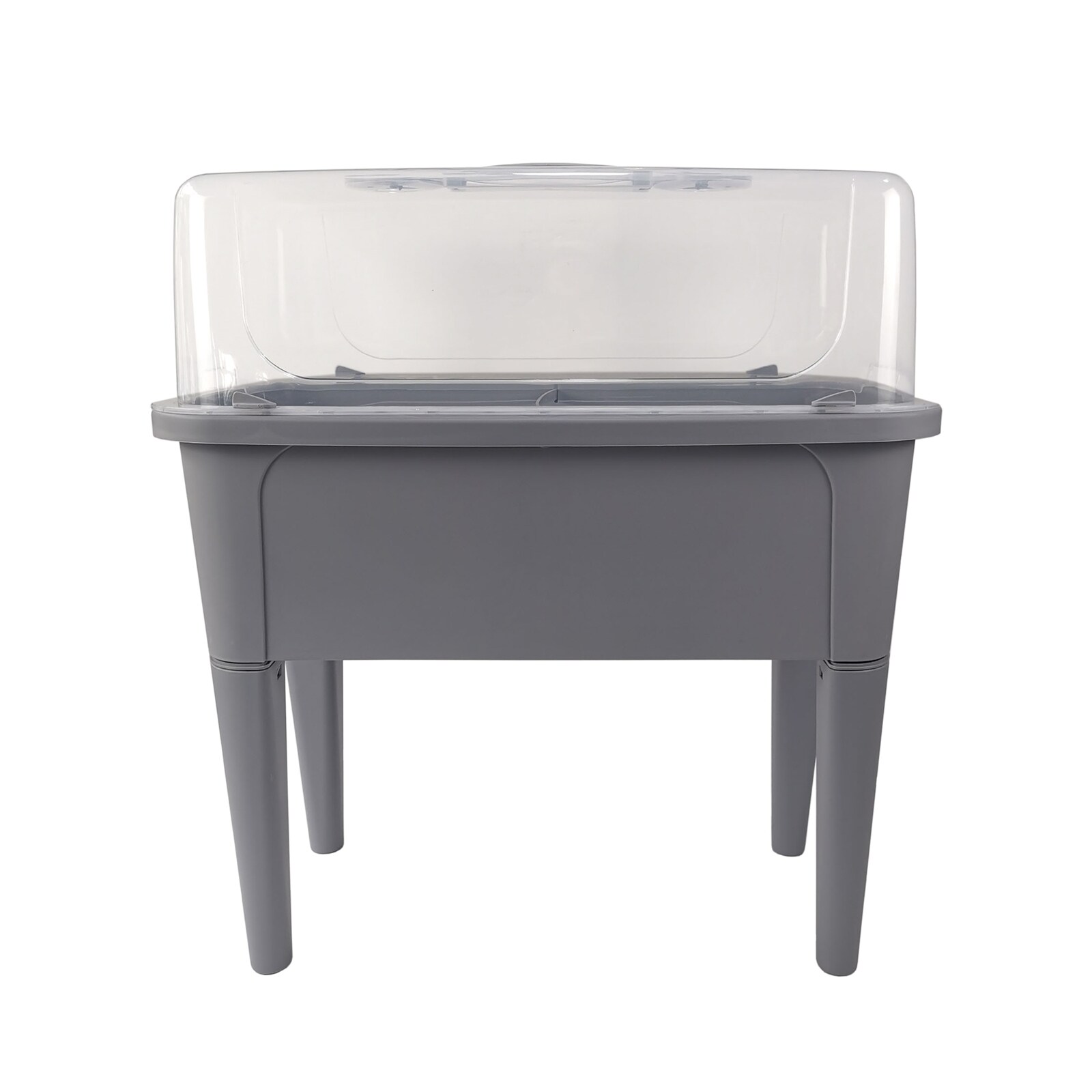 HTI-Living Hochbeet Nessa mit Fr&uuml;hbeetabdeckung Grau - Bild 1