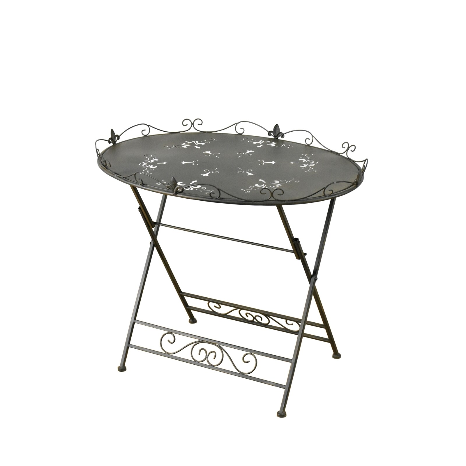 HTI-Living Beistelltisch Rostoptik Lily