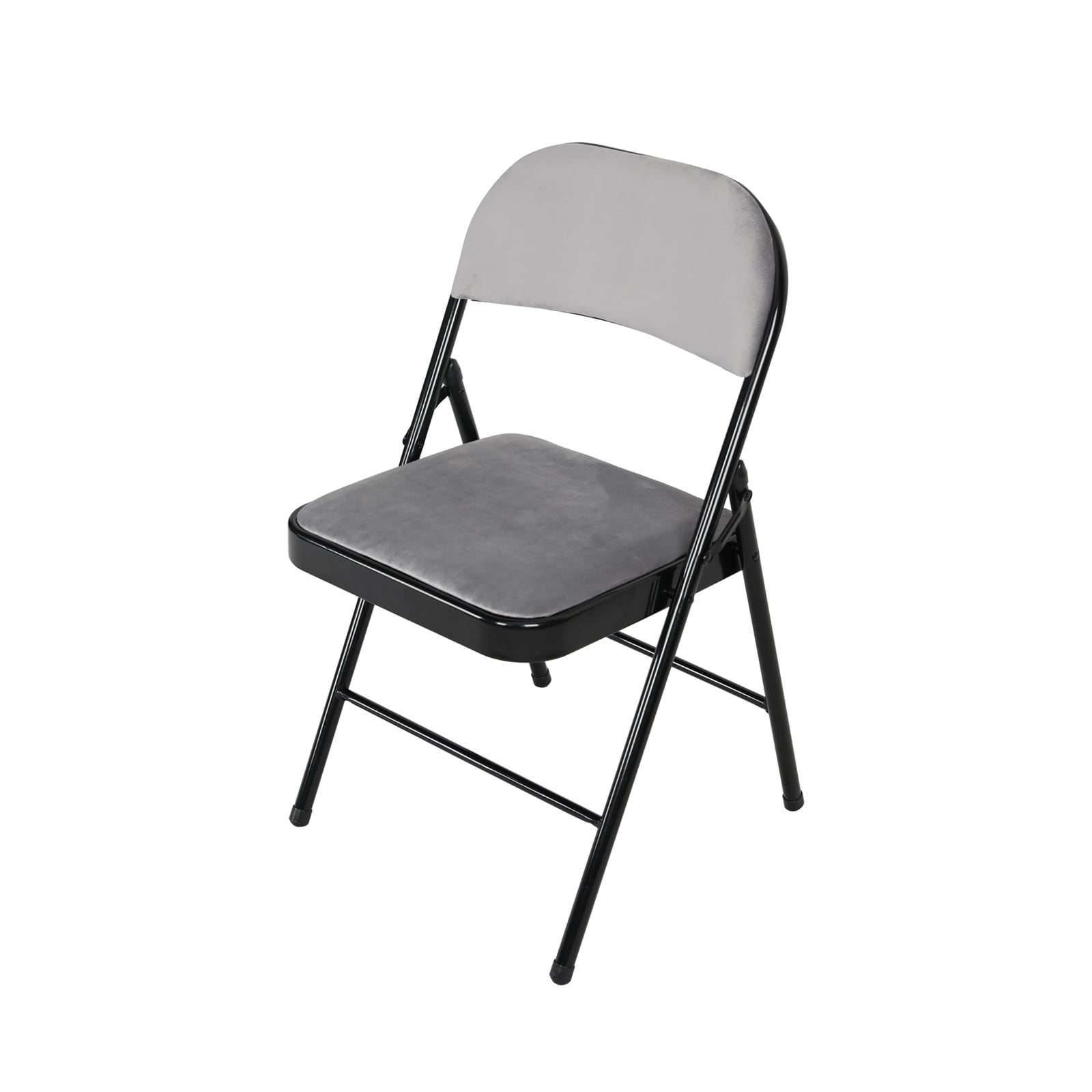 HTI-Living Klappstuhl Wedigo Velvet Grau - Bild 1
