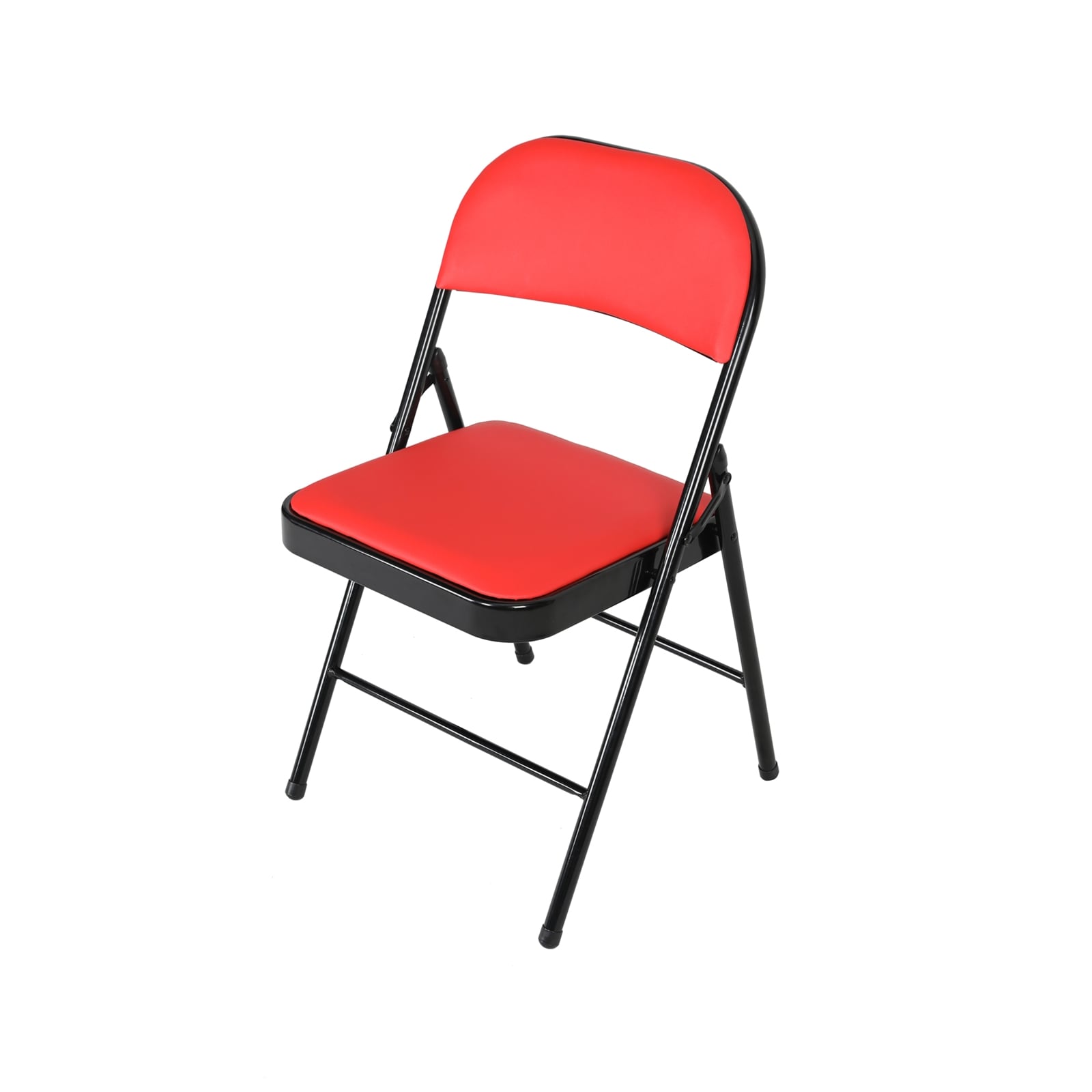 HTI-Living Klappstuhl Wedigo Kunstleder Rot-Schwarz - Bild 1