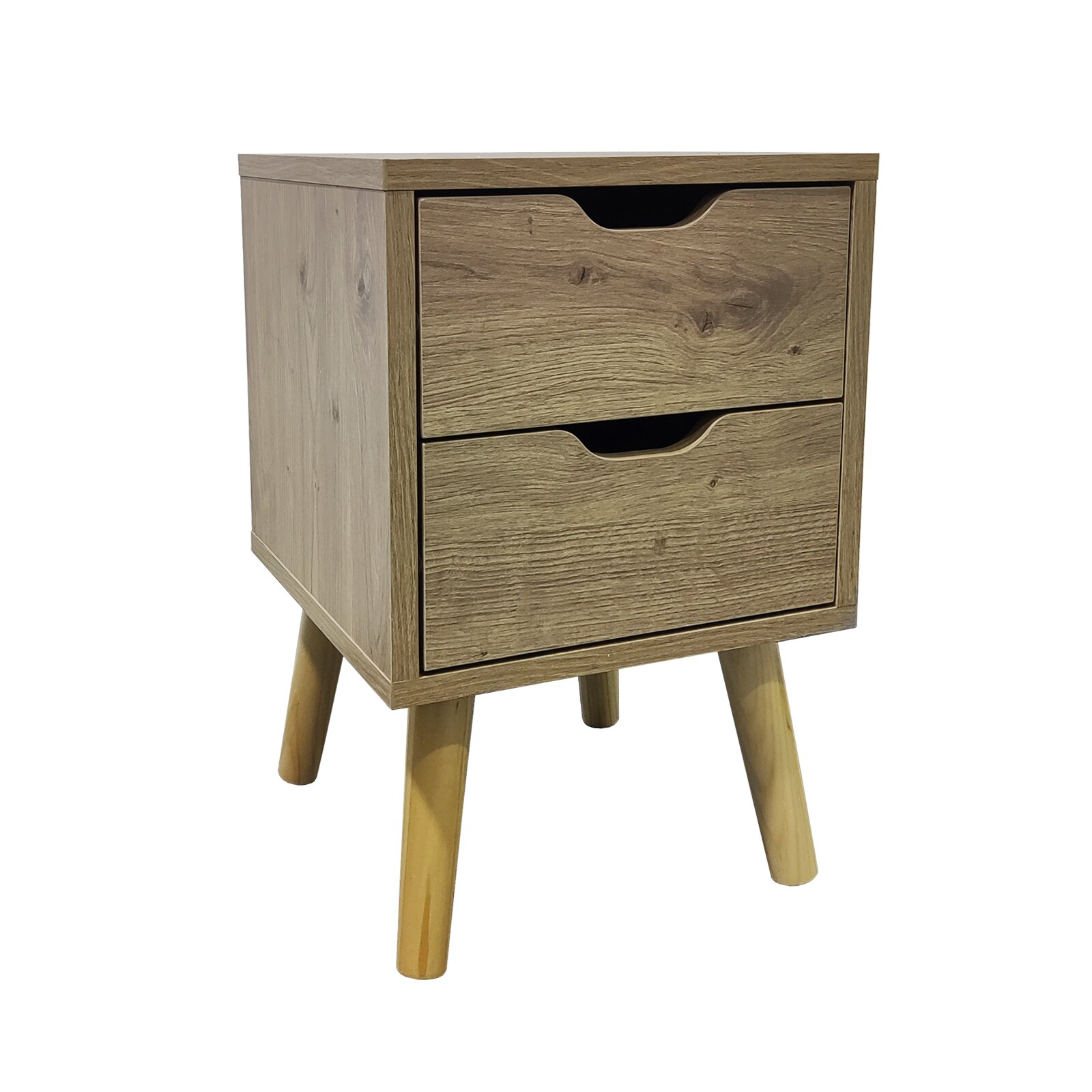 HTI-Living Nachtschrank 2 Schubladen Thekla 2945 - Bild 1