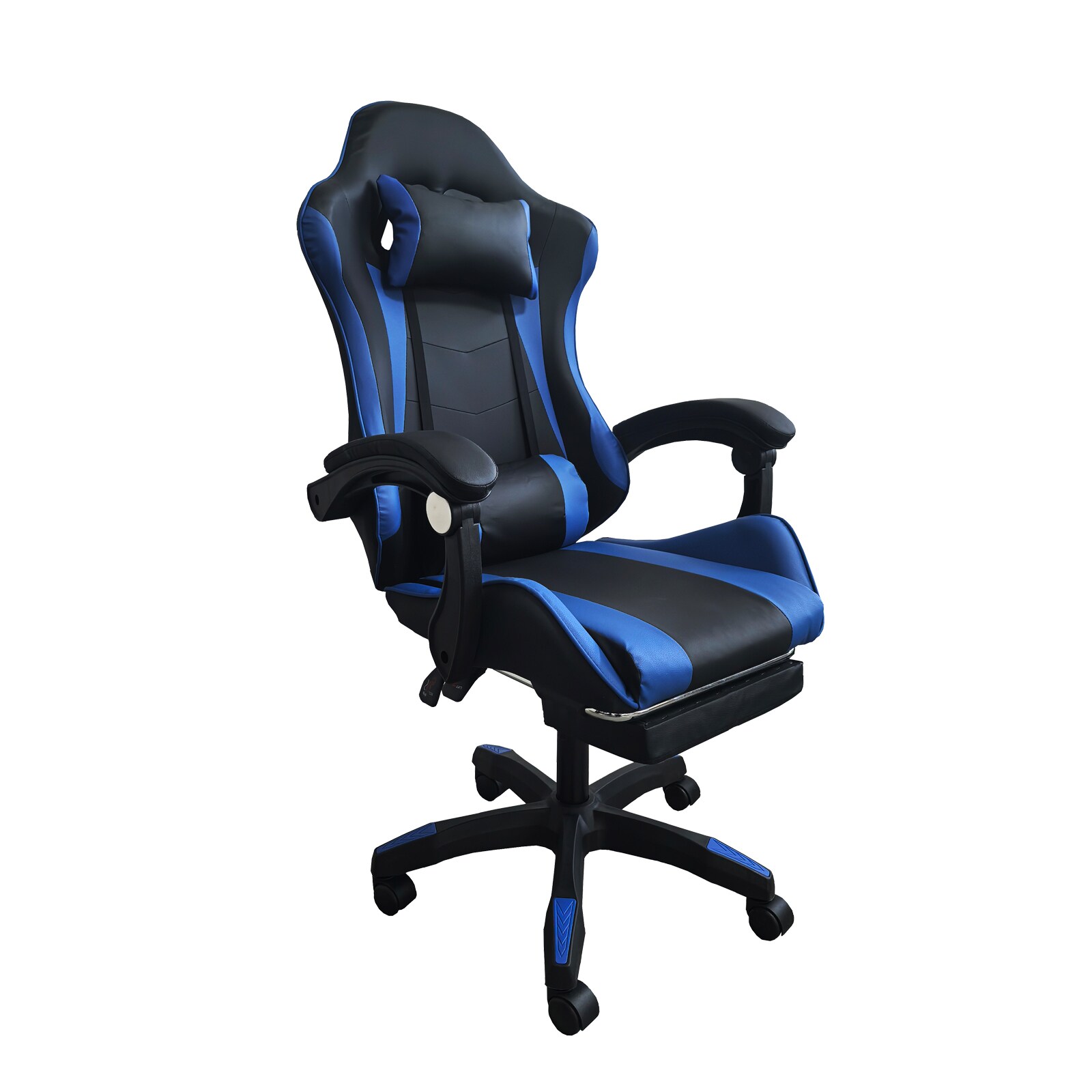 HTI-Living Schreibtischstuhl Krit Relax Schwarz-Blau - Bild 1