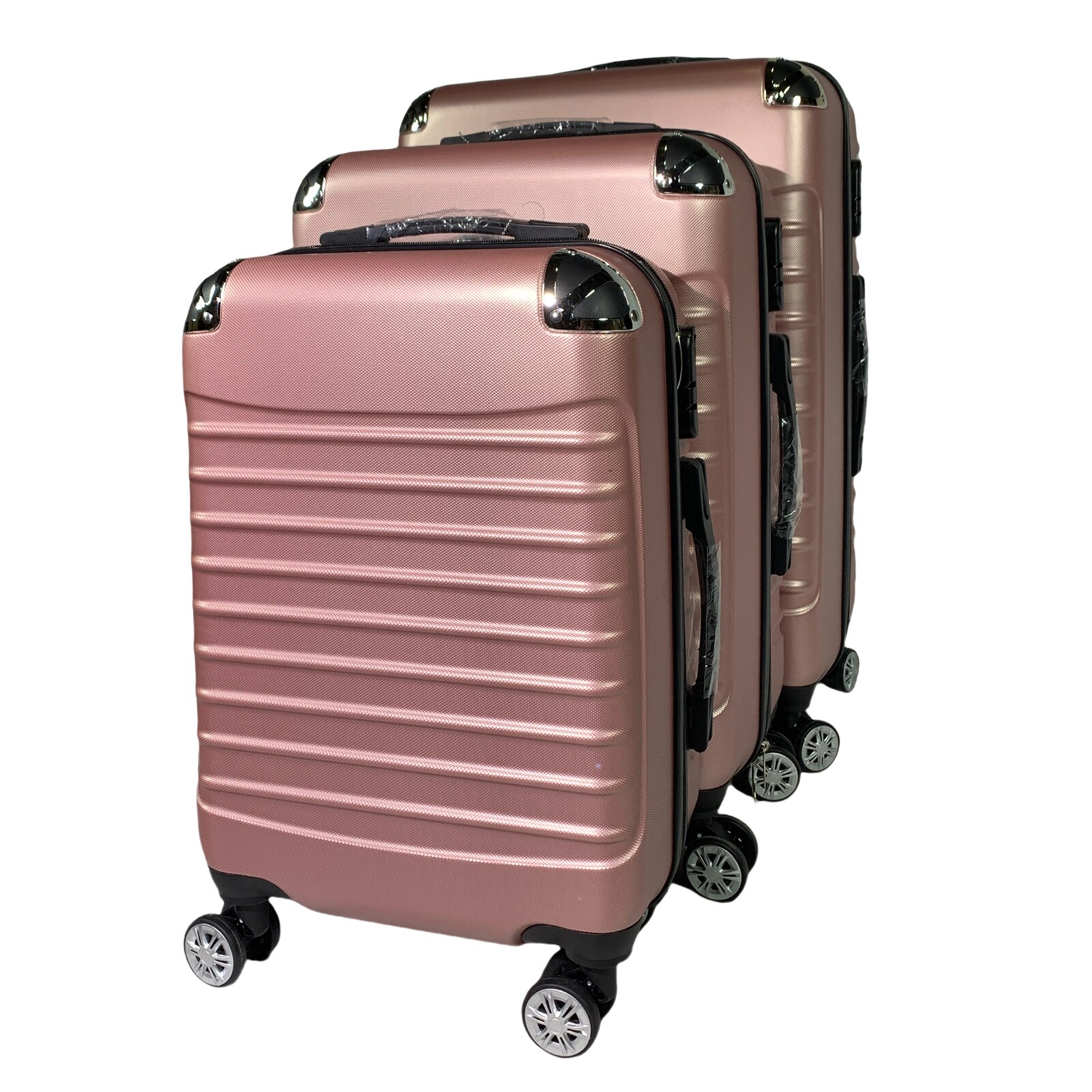 HTI-Living 3-teiliges Hartschalen-Kofferset Wave stilvoll, robust und praktisch - Bild 1