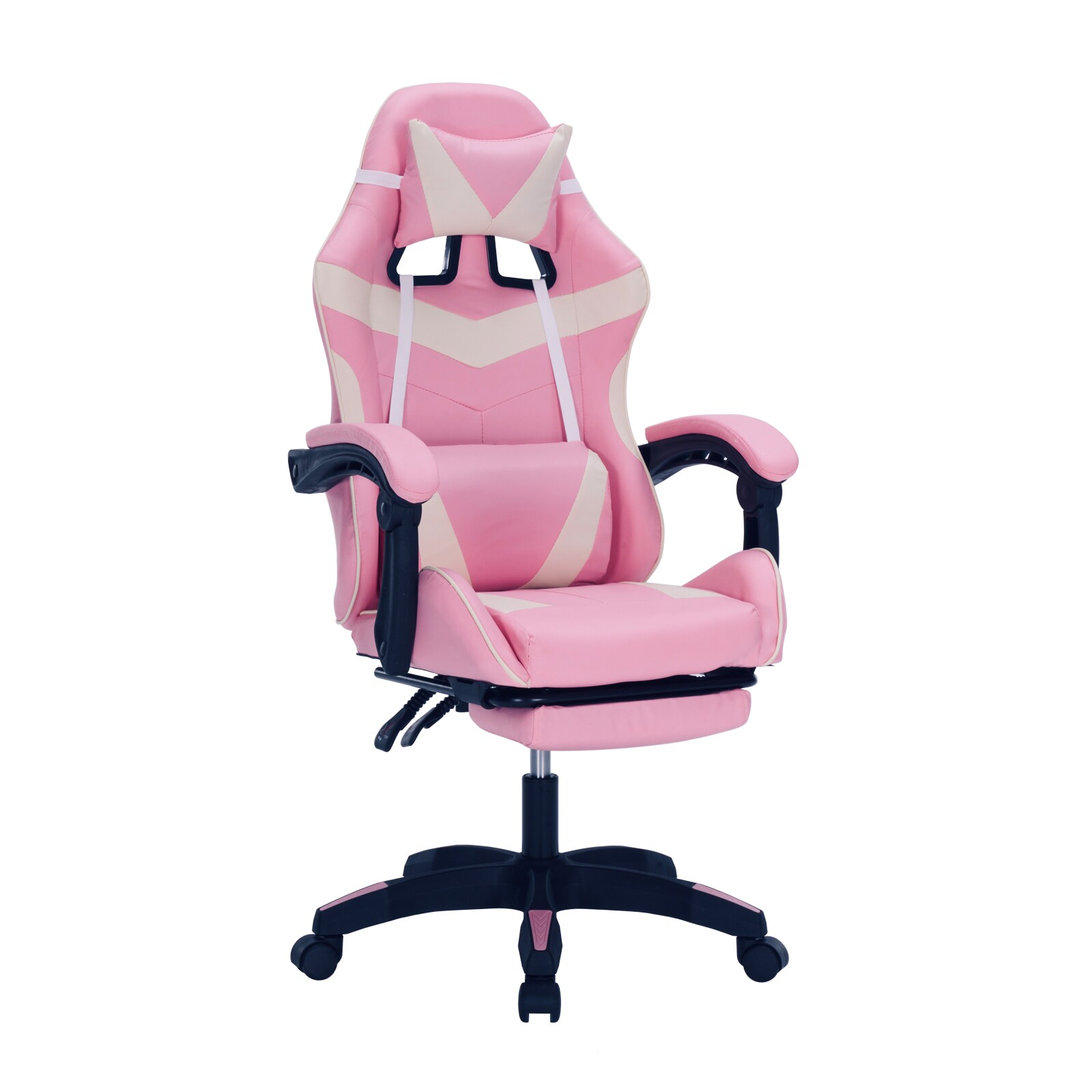 HTI-Living Gaming Stuhl Krit Eco Pink-Weiß