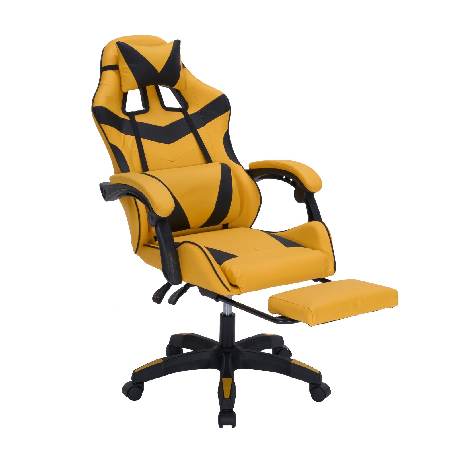 HTI-Living Gaming Stuhl Krit Eco Gelb-Schwarz - Bild 1