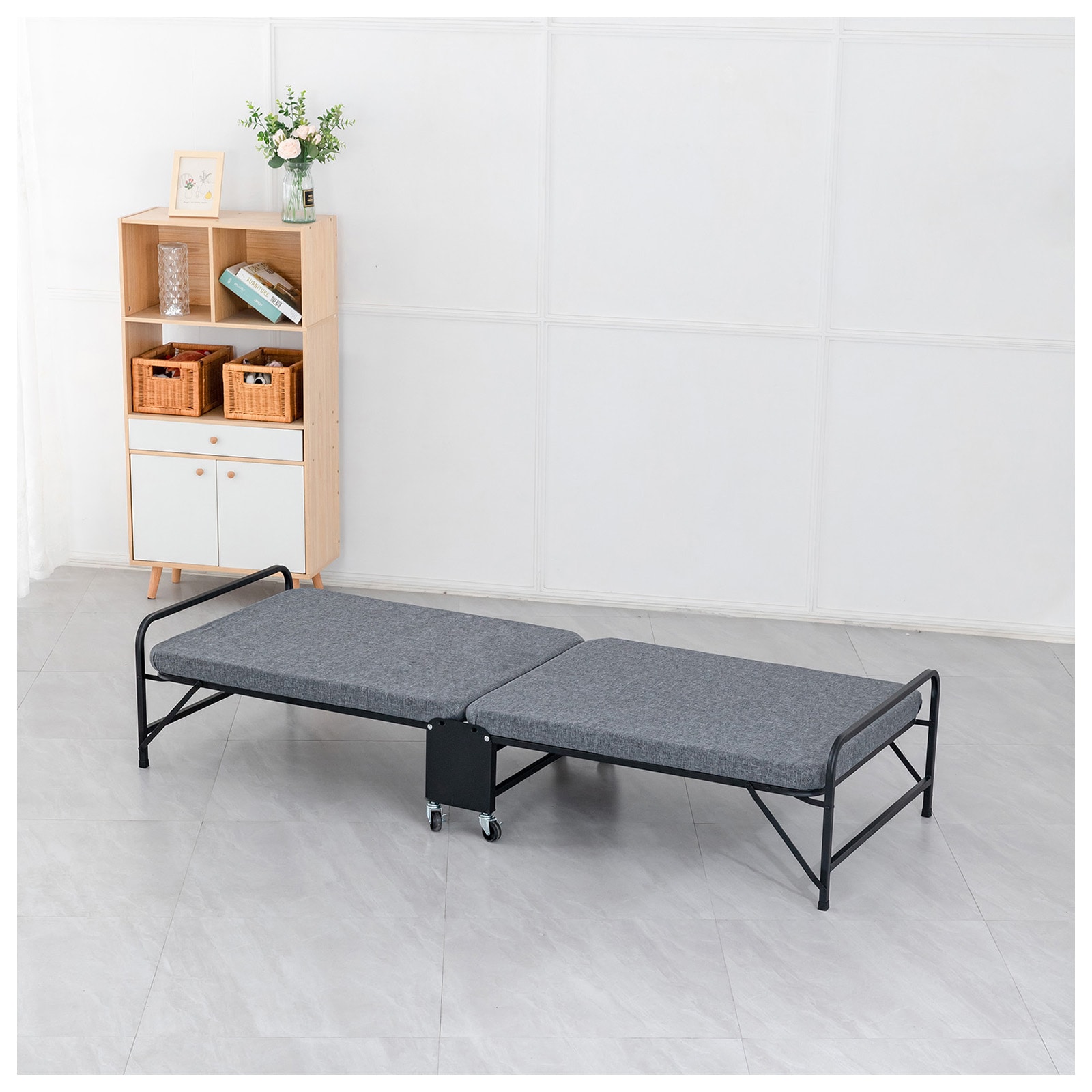 HTI-Living Gästebett 70 x 190 klappbares Einzelbett